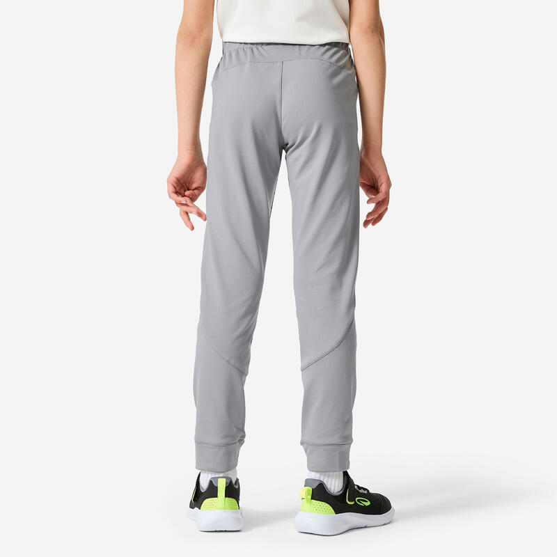 Pantalon de jogging trening călduros și respirant, Gri, Copii