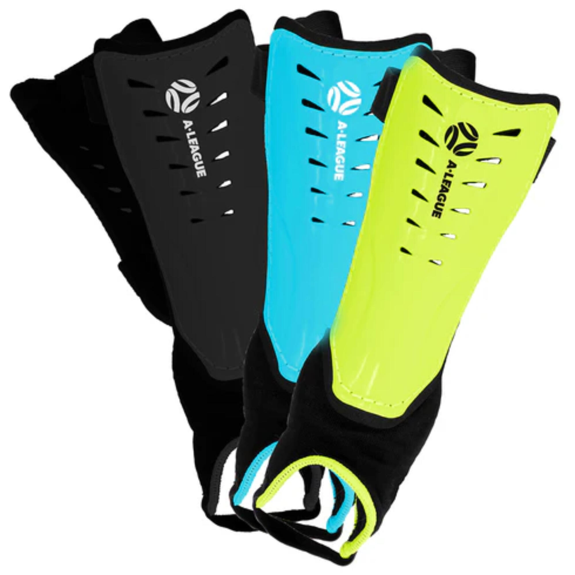 A-League Approved Soccer Shin Guards with Sock - Medium