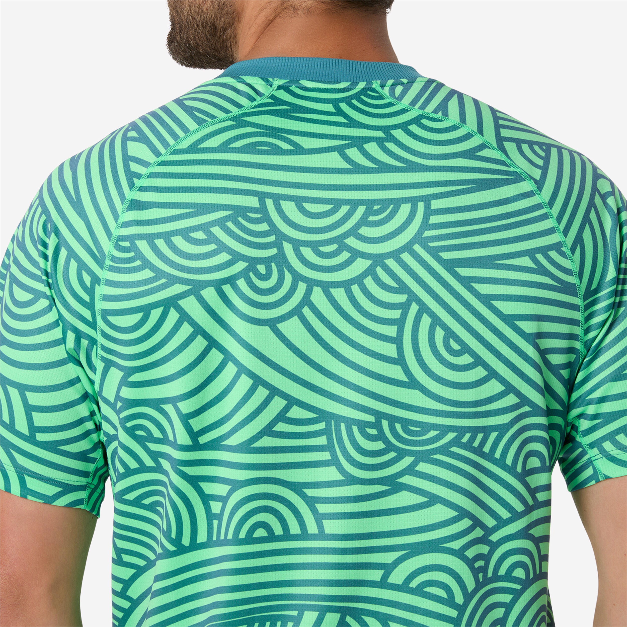 T-shirt à manches courtes et imprimé intégral ASICS Padel Court pour homme 4/9