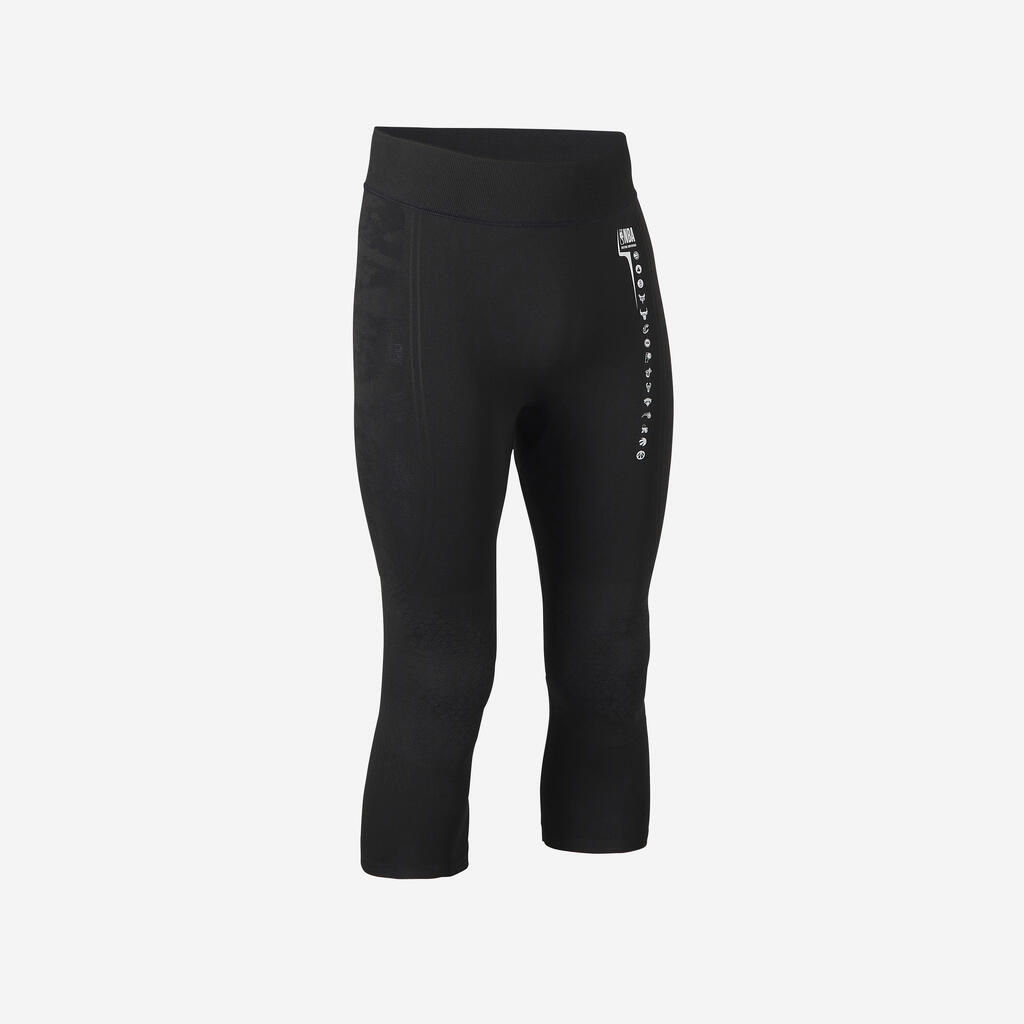 Men's Basketball Capri Leggings NBA Tight 900 - Black