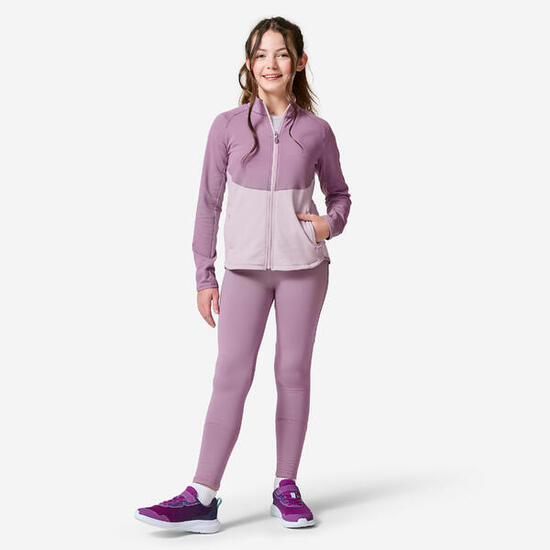 Survêtement enfant respirant, violet