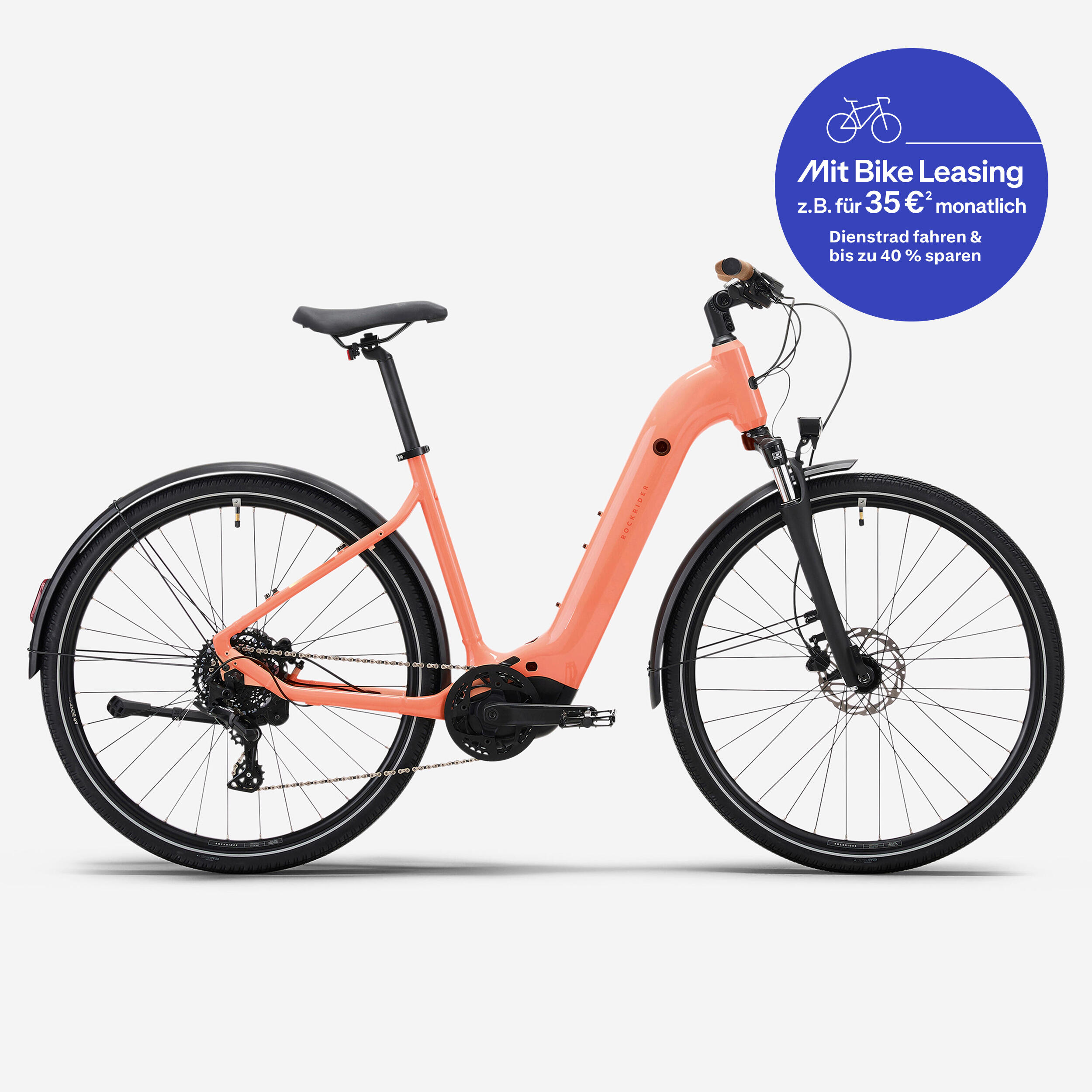 E-Bike SUV Trekkingrad 28 Zoll E-ACTV 500 LF Yamaha orange 2/8