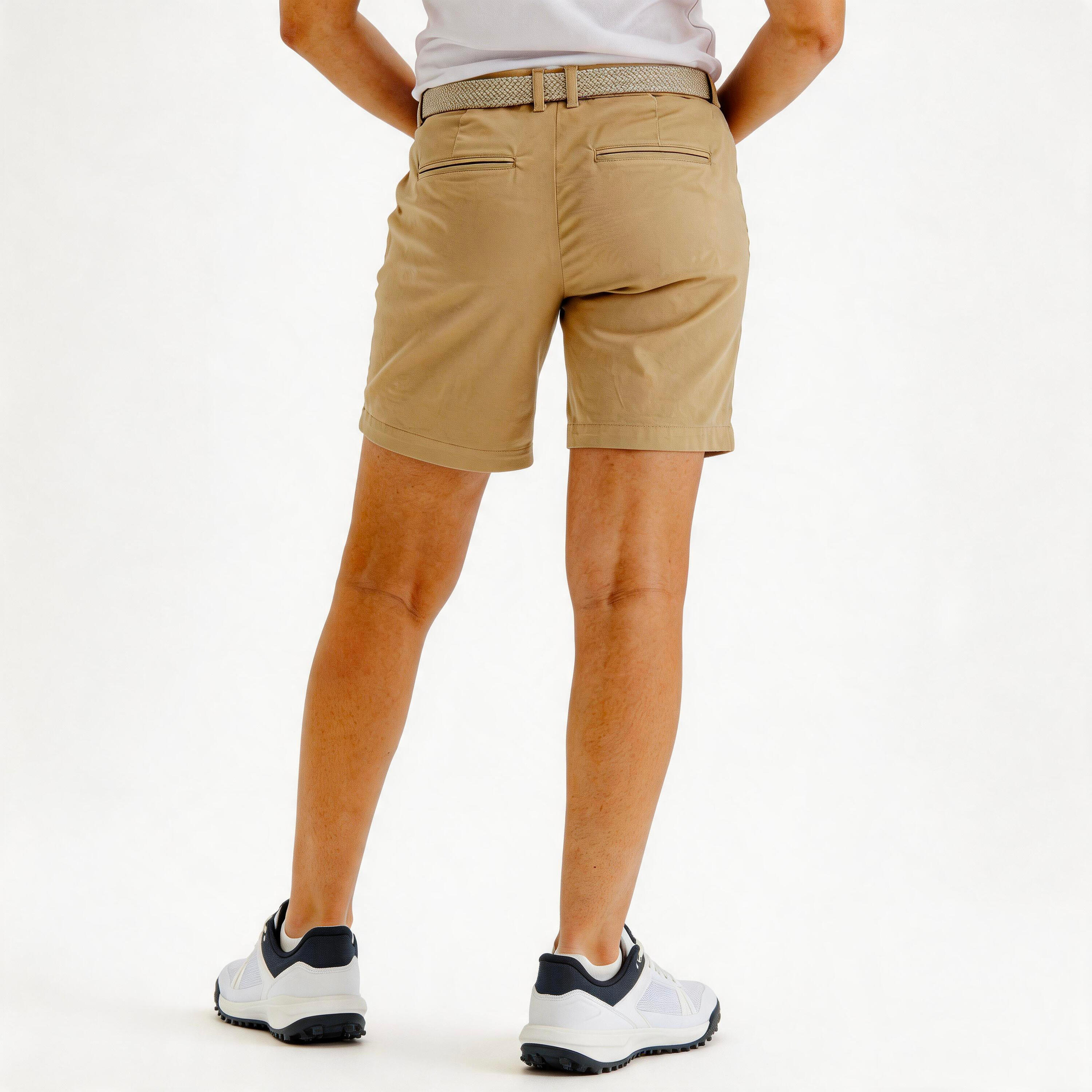 Short de golf en coton femme, MW 500 4/5