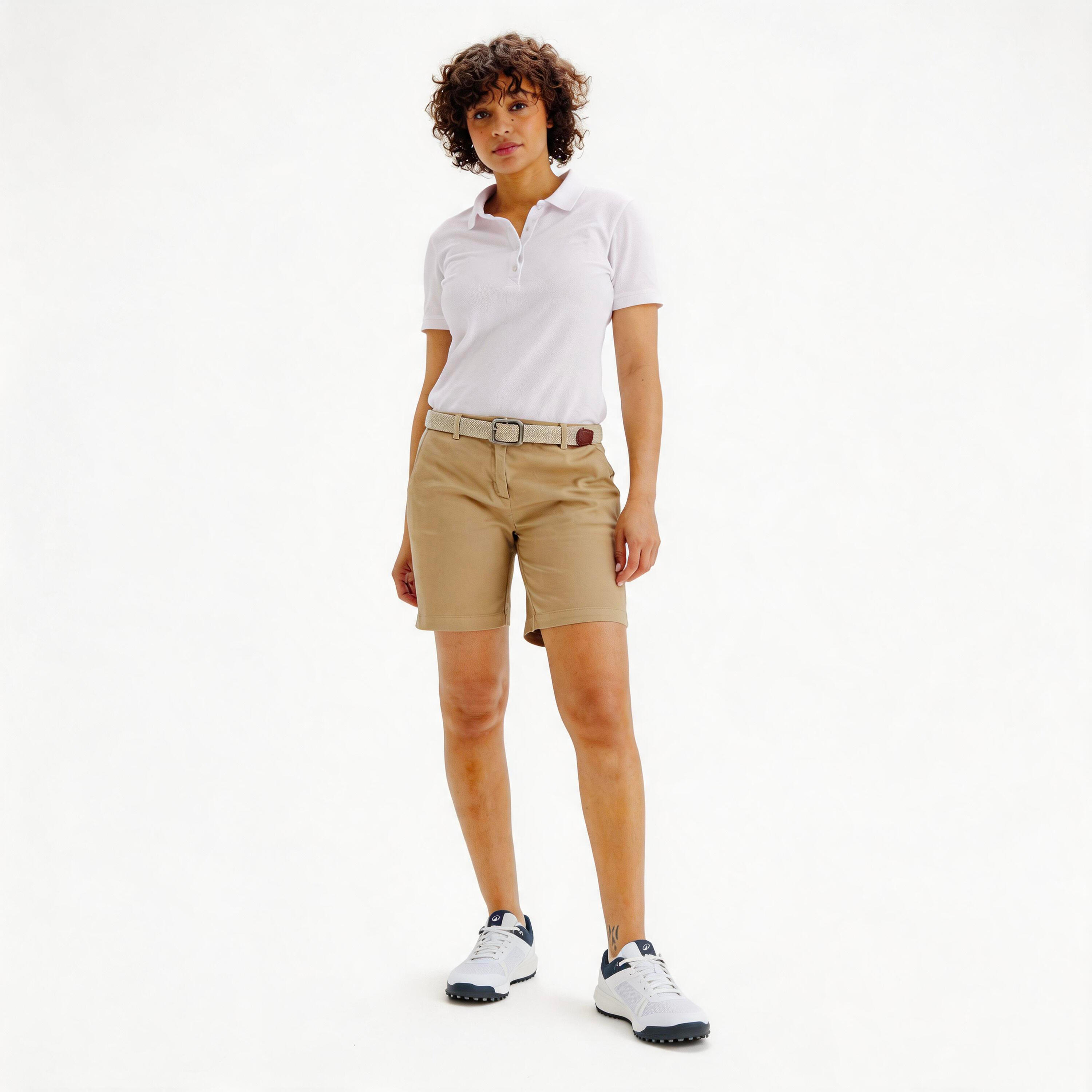 Short de golf en coton femme, MW 500 2/5