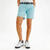 Short chino coton golf Femme, MW500 bleu