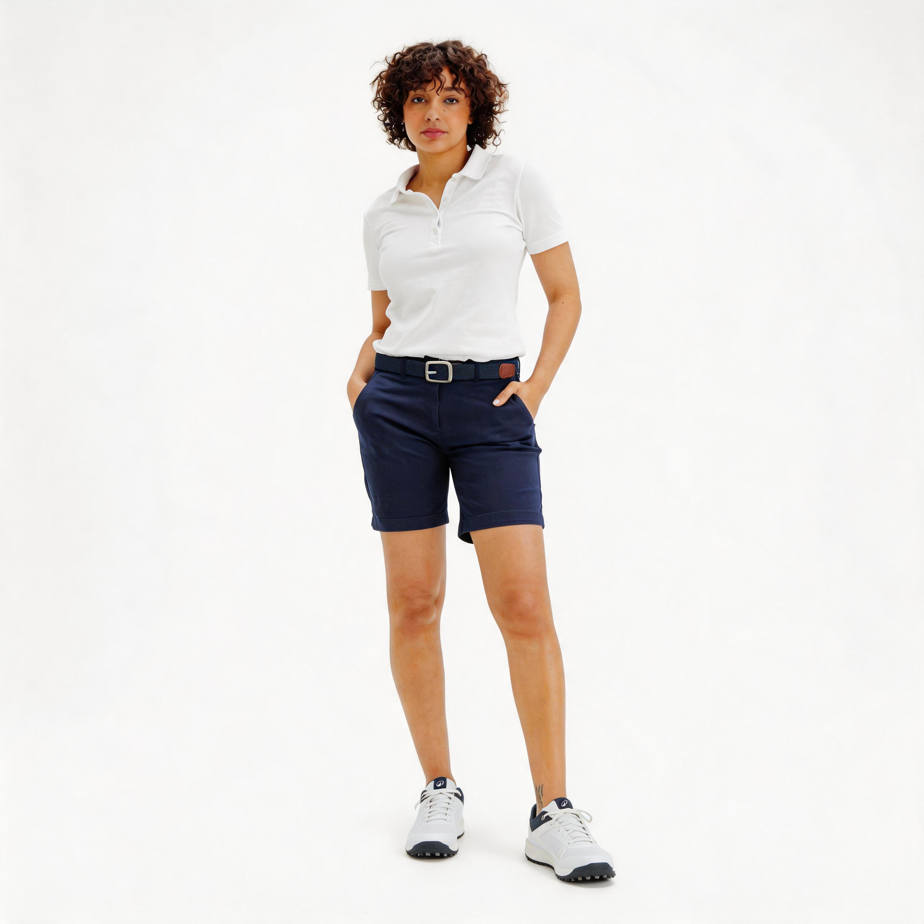 Spodenki do golfa chino damskie Inesis MW500