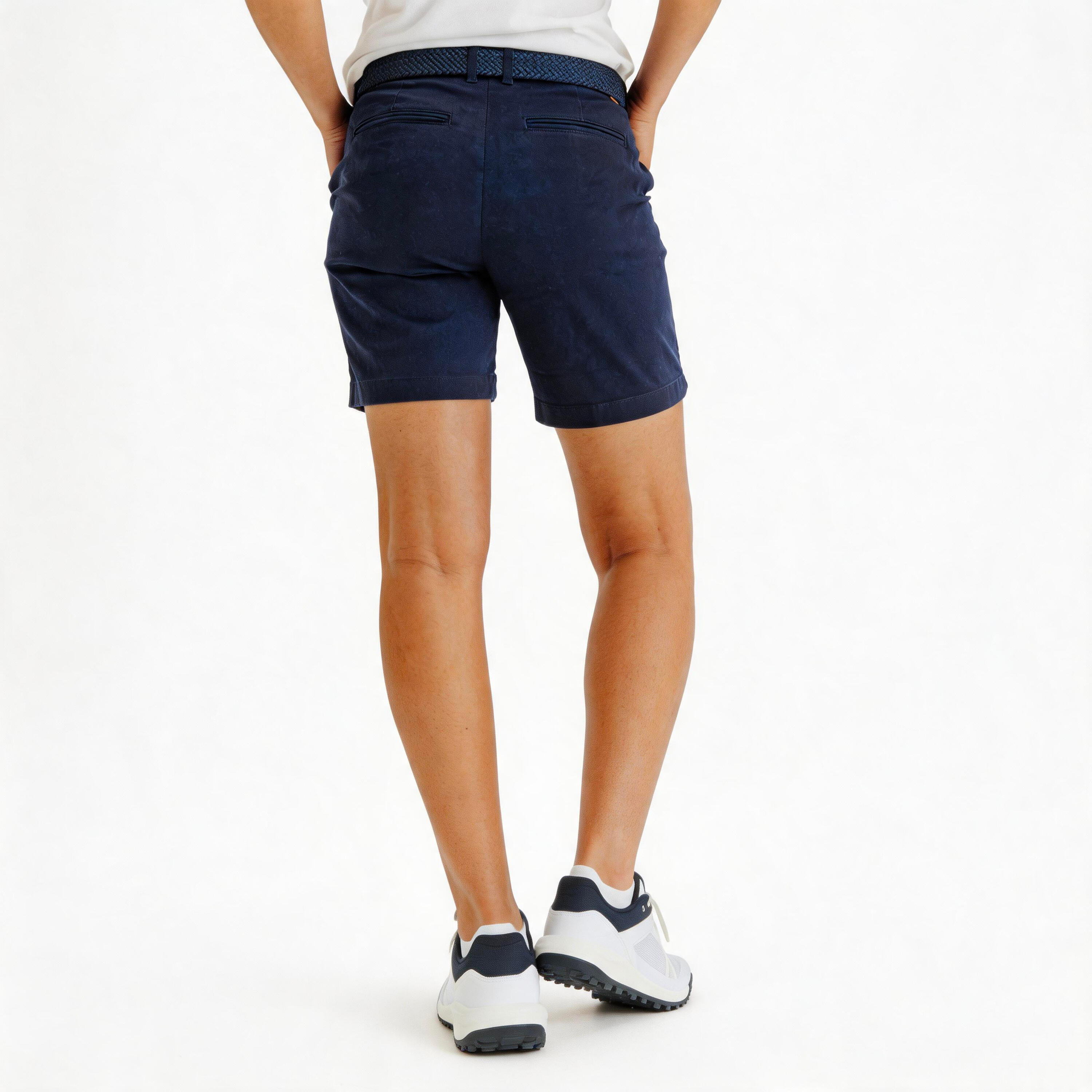 Short de golf en coton femme, MW 500 4/5