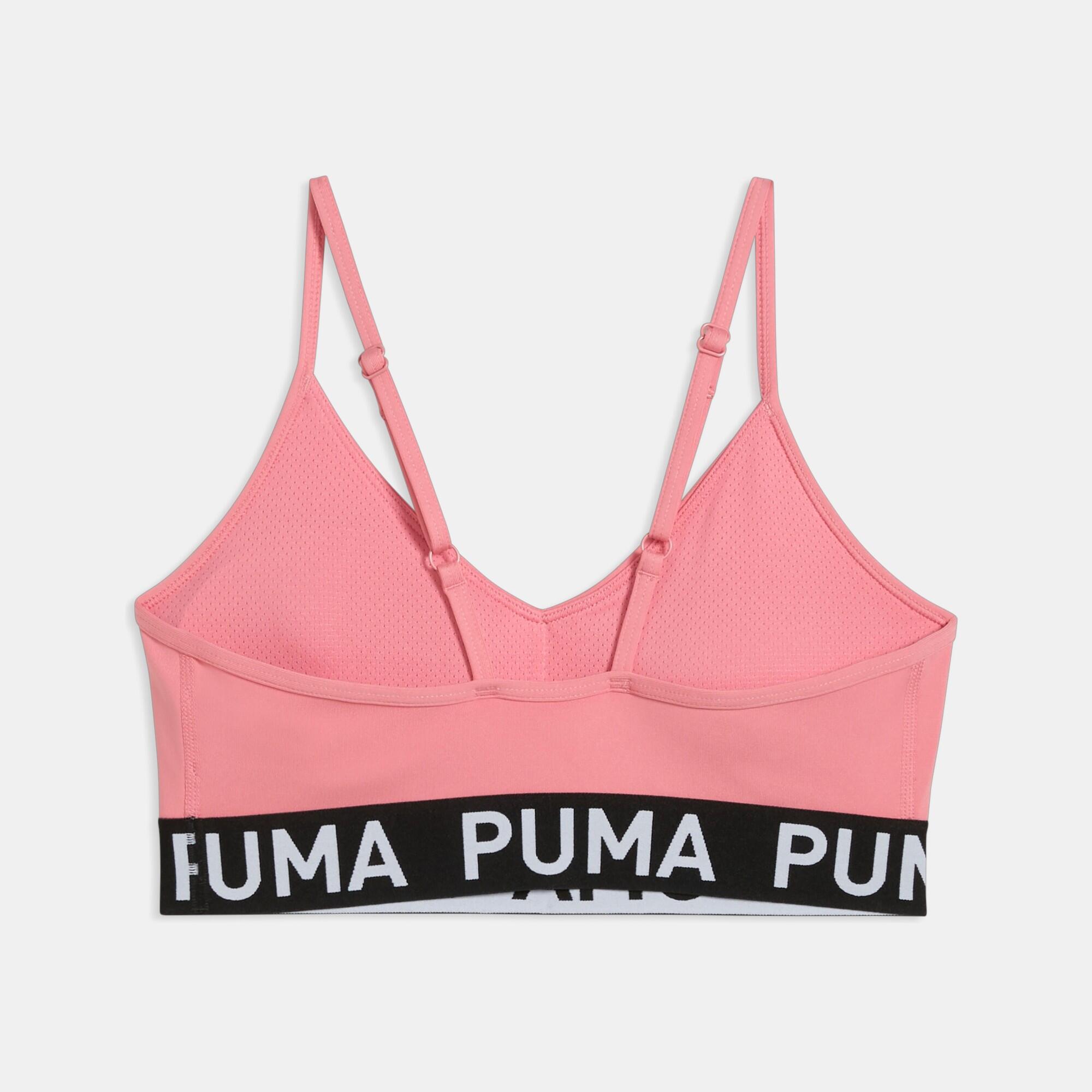 Sujetador deportivo sujeción media Mujer Puma move strong rosa 5/5