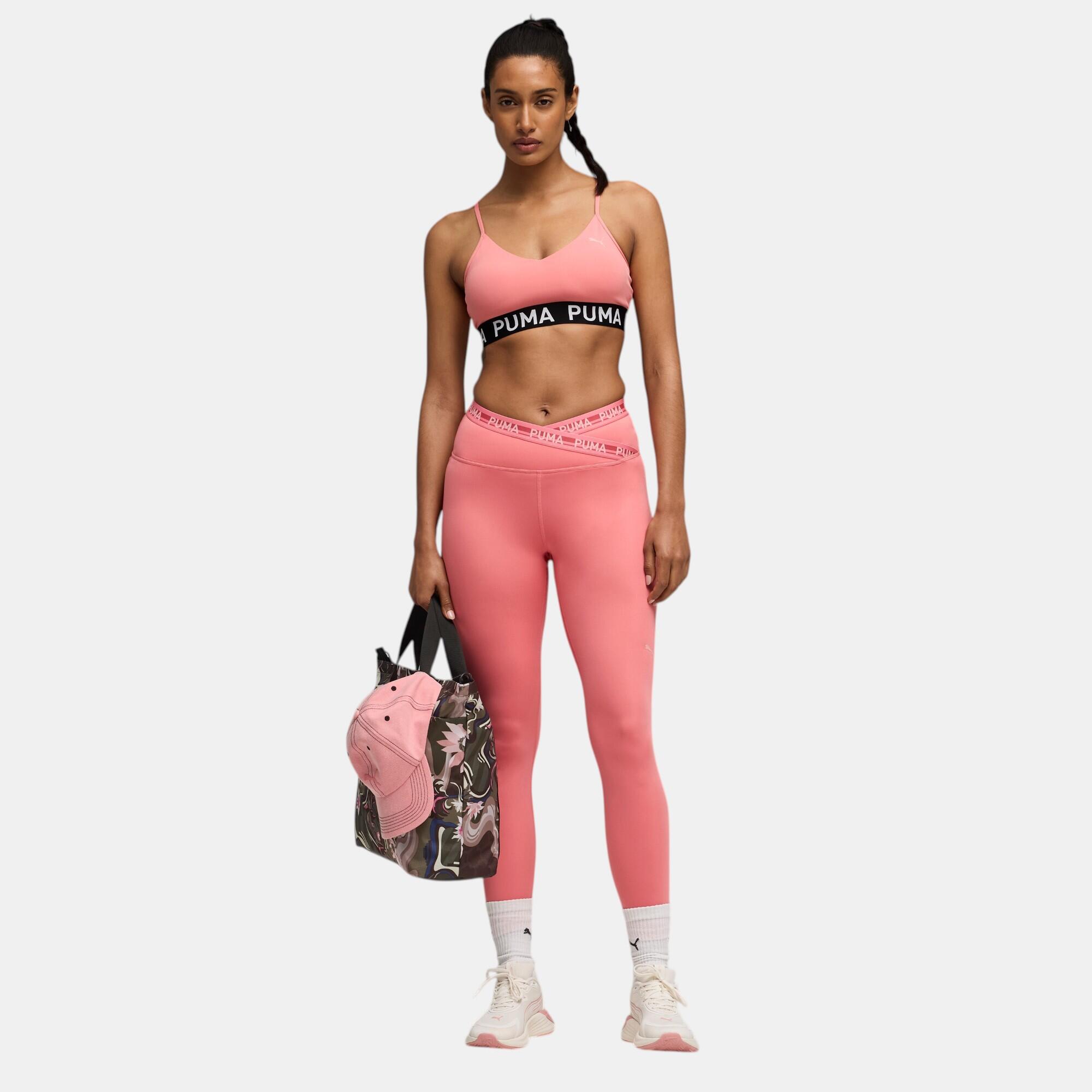 Sujetador deportivo sujeción media Mujer Puma move strong rosa 3/5