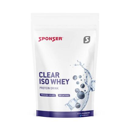 Clear Iso Whey Sponser Blueberry