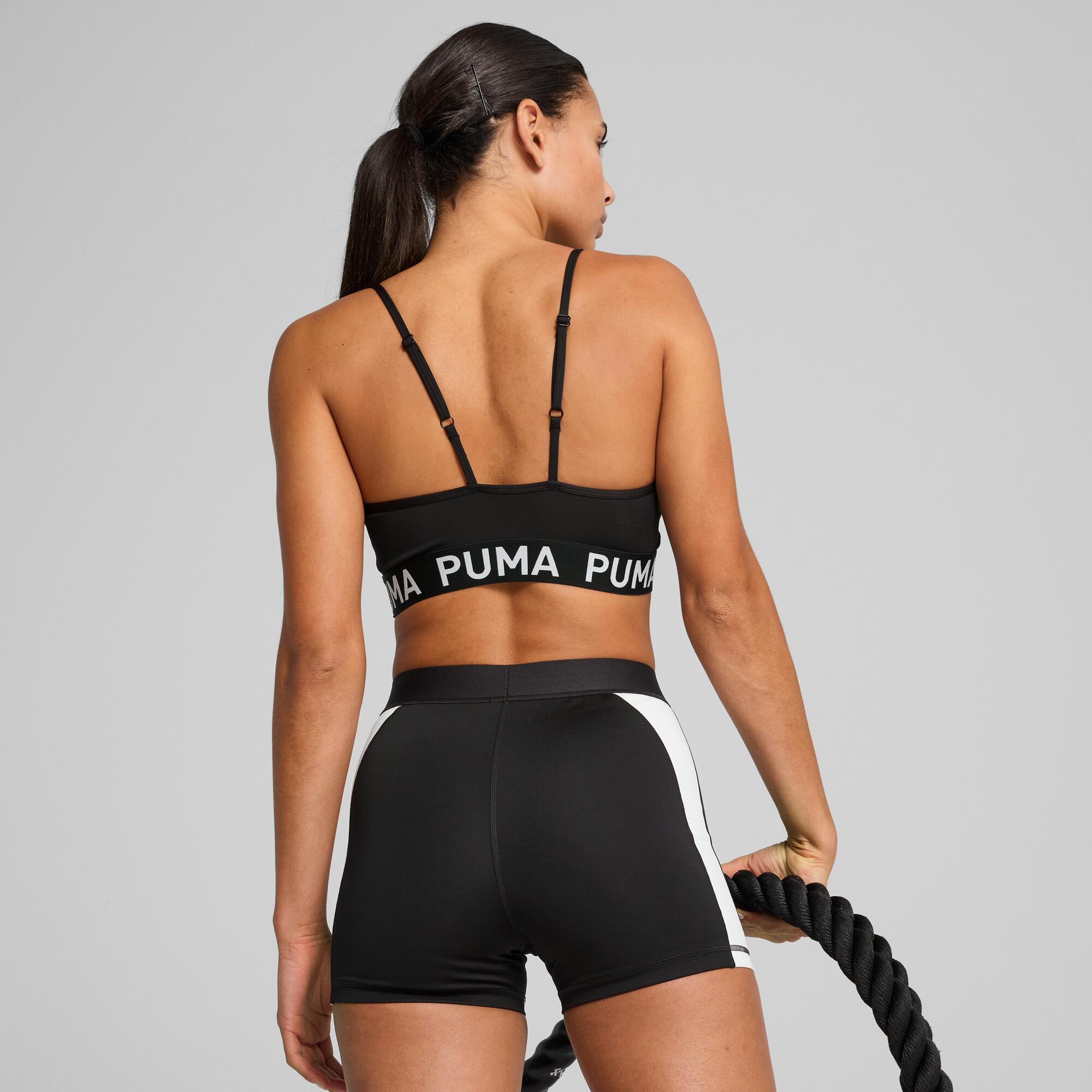 Sostenidors Esportius Fitness Puma Negre Baix Impacte Teixit dryCELL 4/6