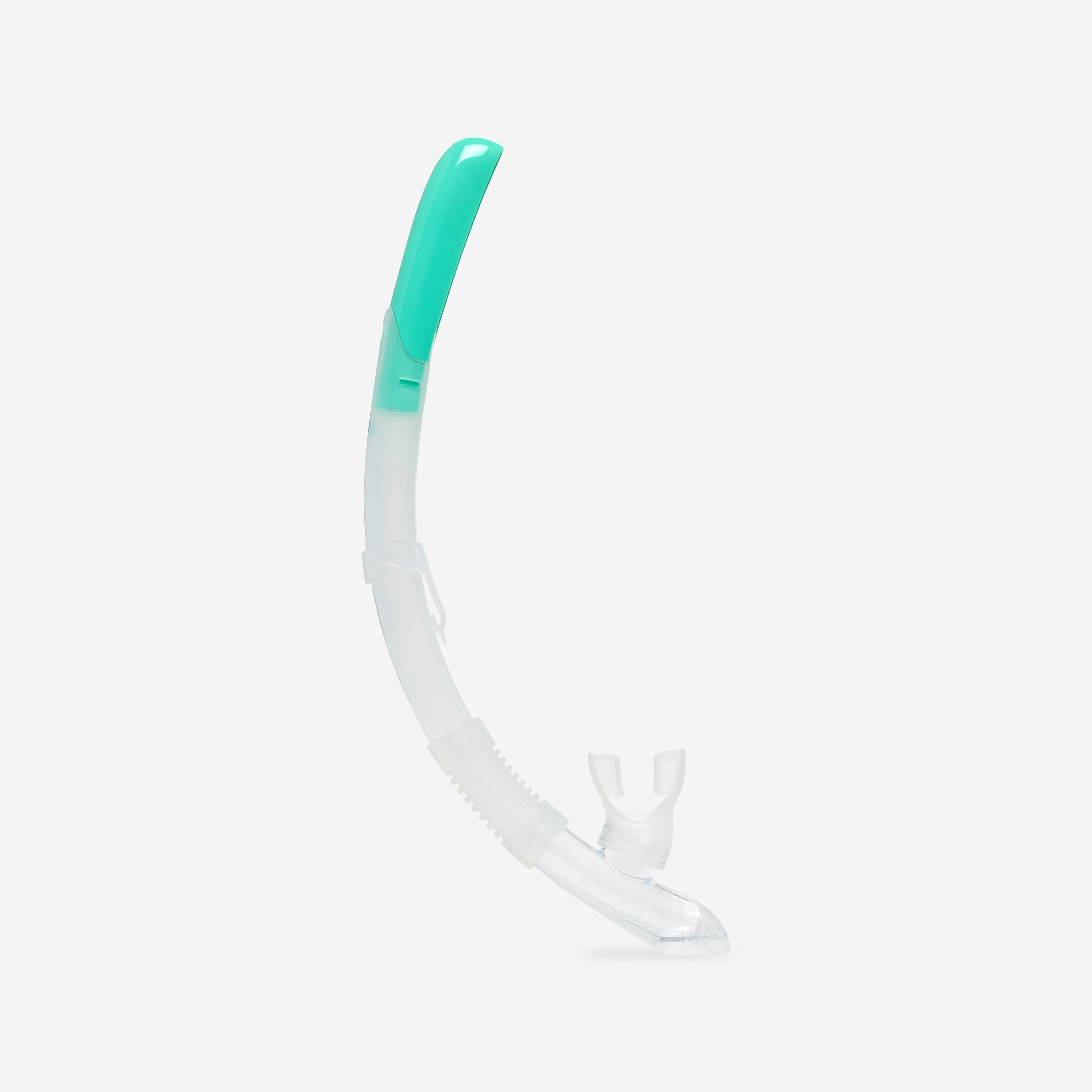 Diving snorkel with valve, 100 green