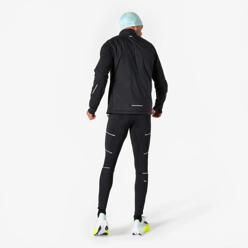 Erkek Koşu Taytı - Siyah - KIPRUN Run 900 Rain