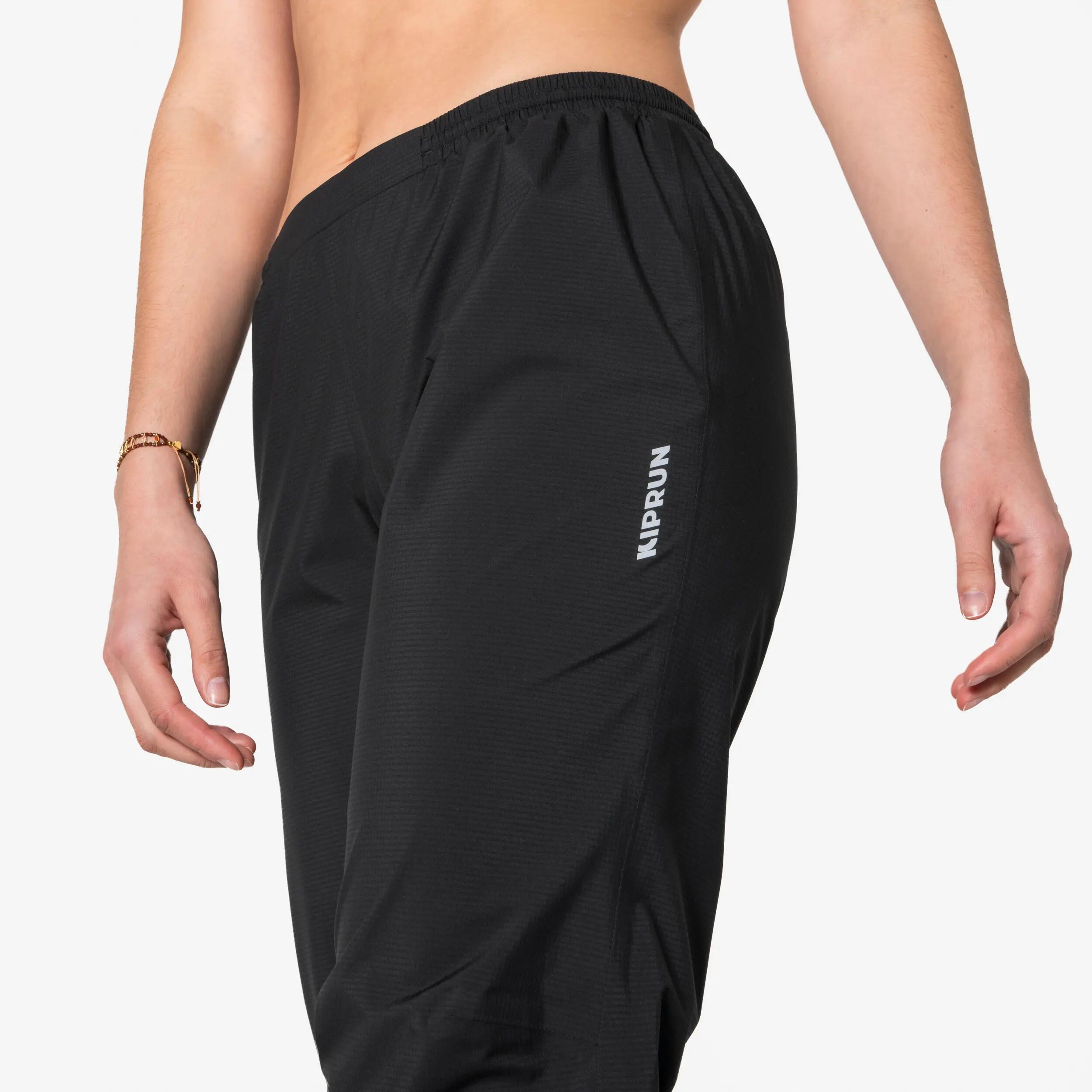 Pantalons impermeables running i trail running dona KIPRUN Run 900 Rain negre 5/13