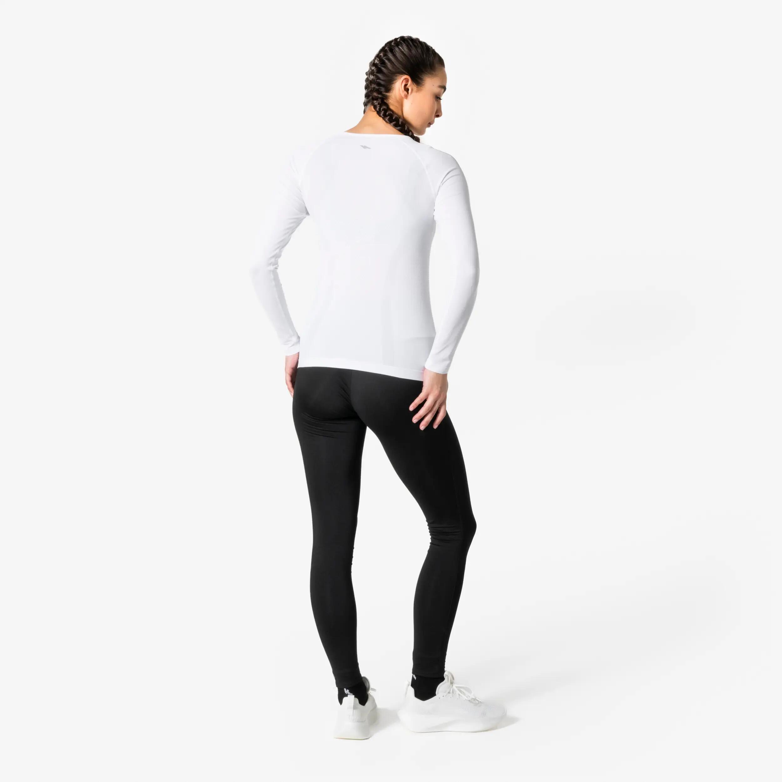 Warme hardlooplegging voor dames Run 100 Warm zwart 5/10