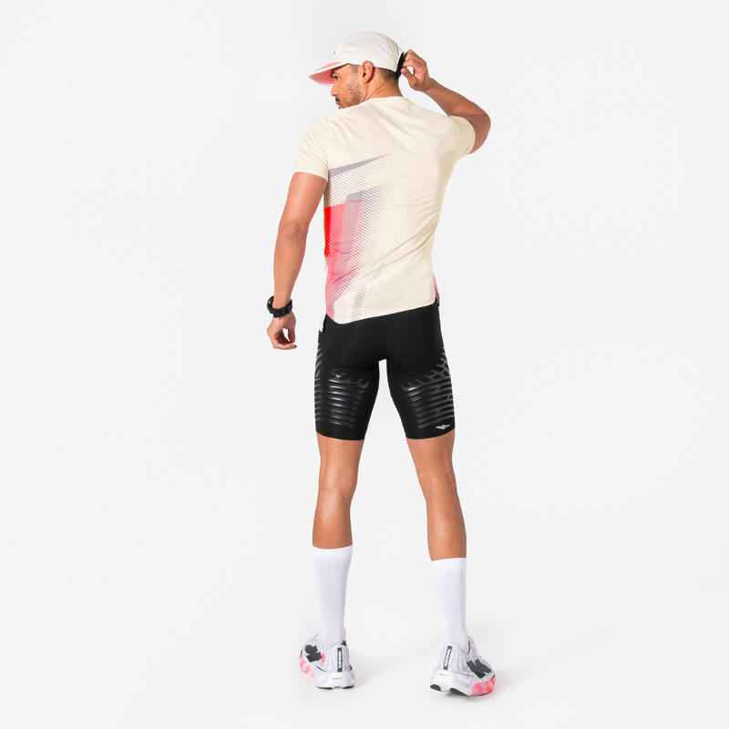 Șapcă de alergare, Kiprun Proteam Bej Roz Unisex