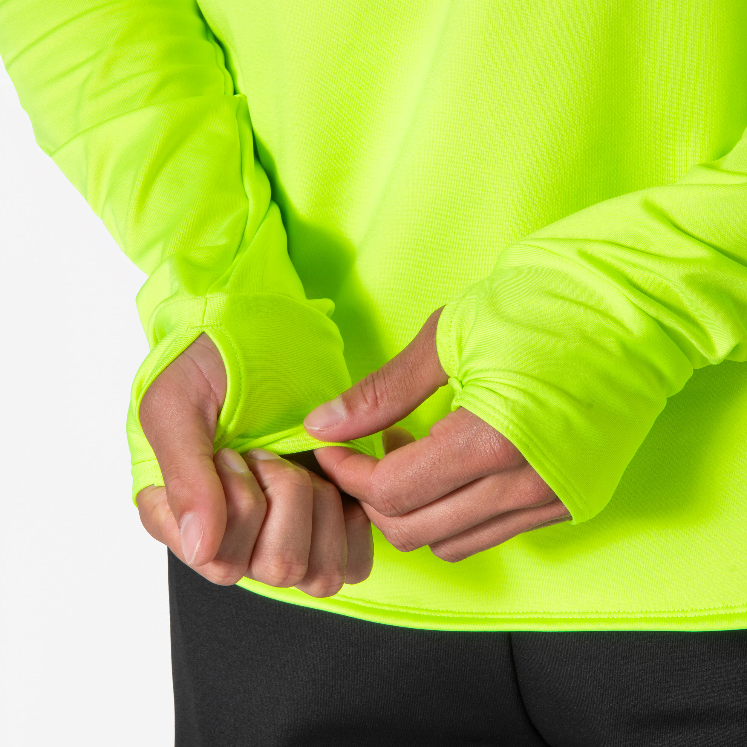 Bluza do biegania męska Kalenji Run 100 Warm Visibilite 14/14