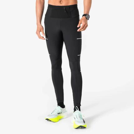 Collant de running déperlant Homme - KIPRUN Run 900 Rain Noir
