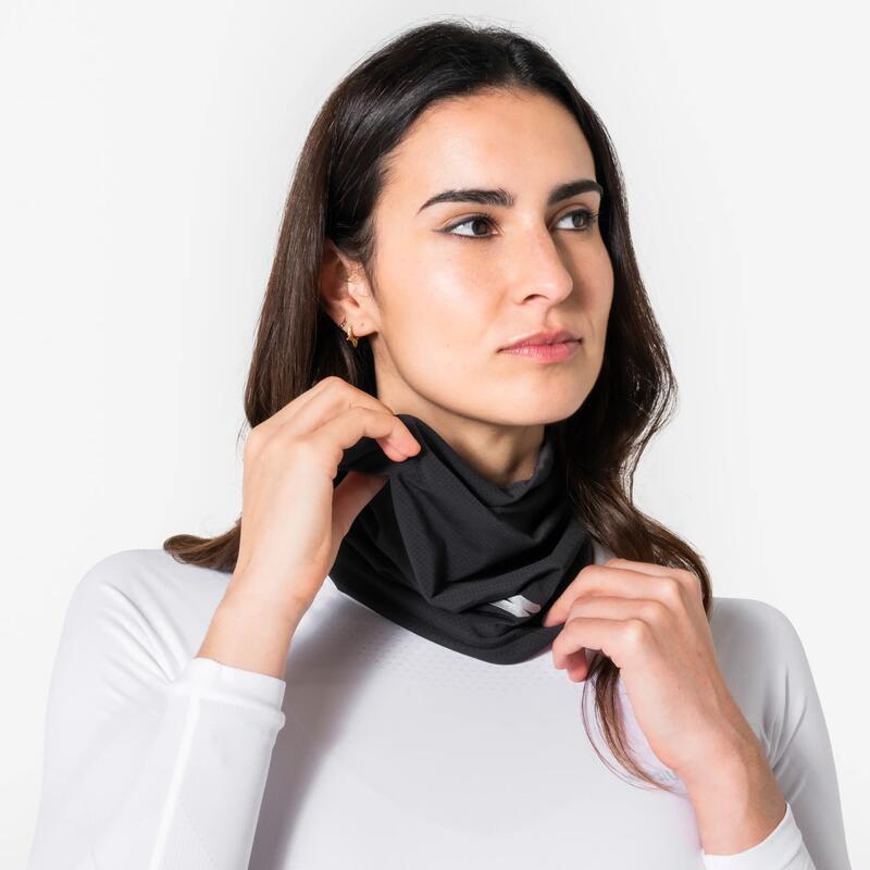 Yetişkin Koşu Boyunluğu - Siyah - Kiprun Warm+