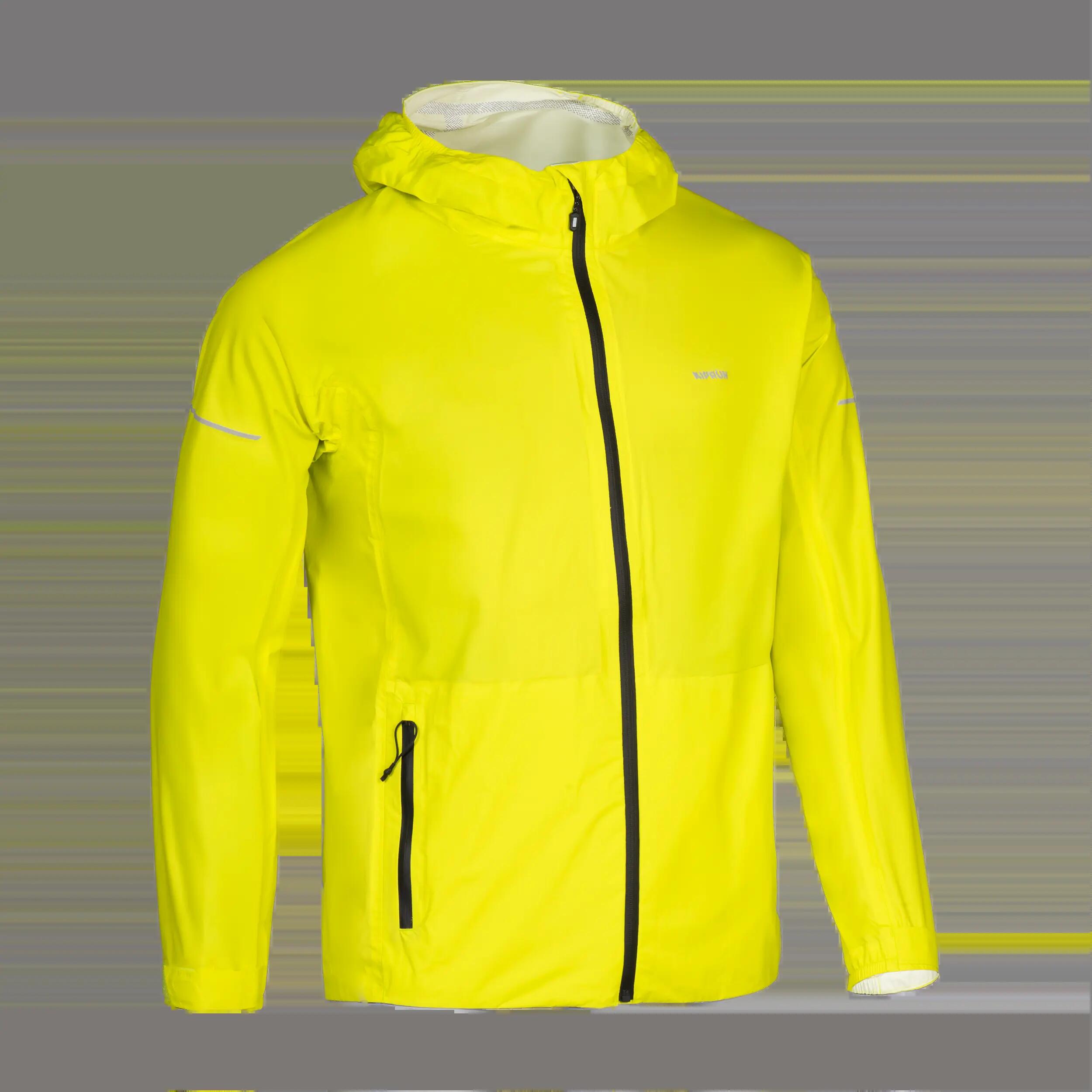 Laufjacke Herren wasserdicht atmungsaktiv - KIPRUN Run 900 grün  21/23