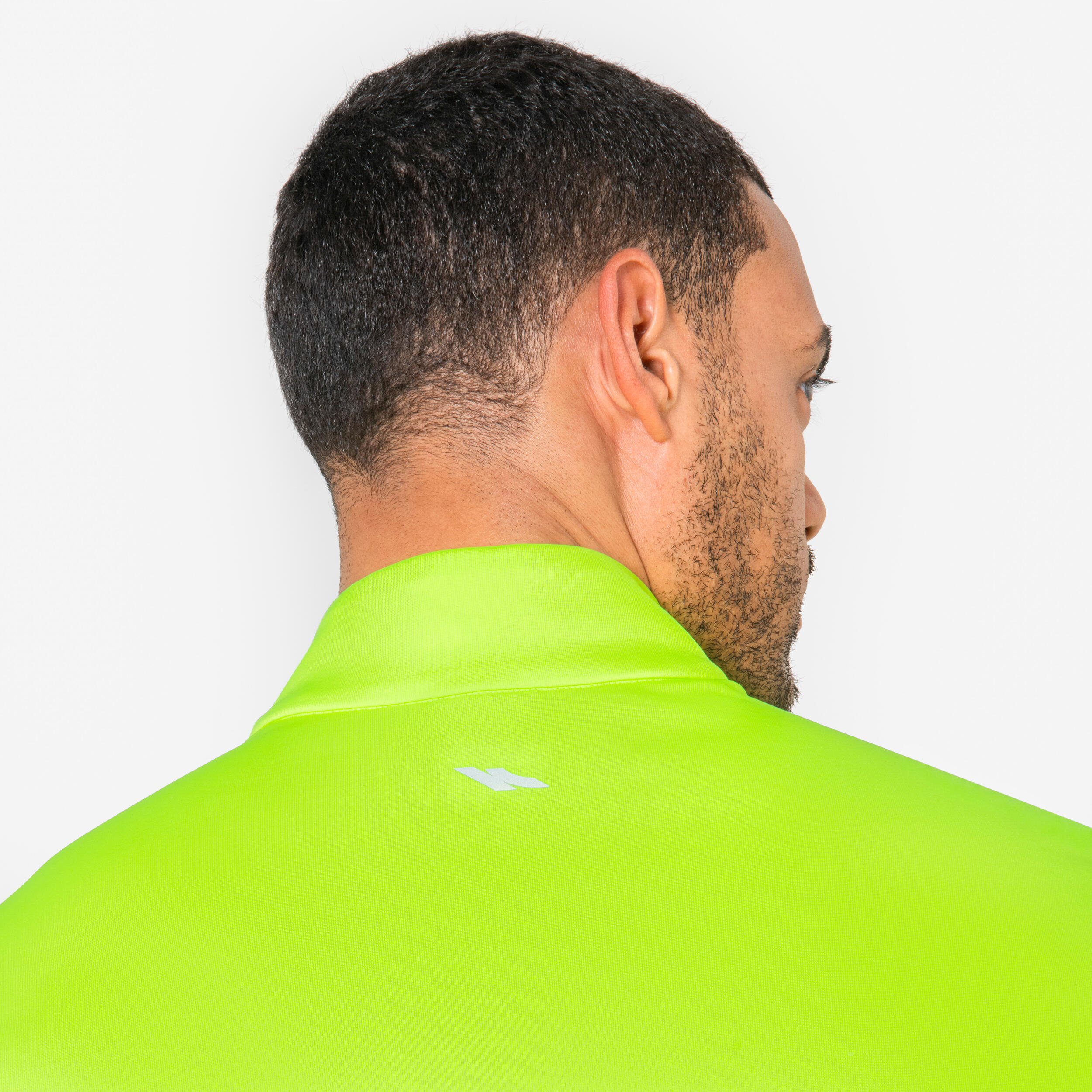 Bluza do biegania męska Kalenji Run 100 Warm Visibilite 13/14