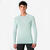 T-shirt de running manches longues slim Homme - Kiprun Run 500 sans couture vert