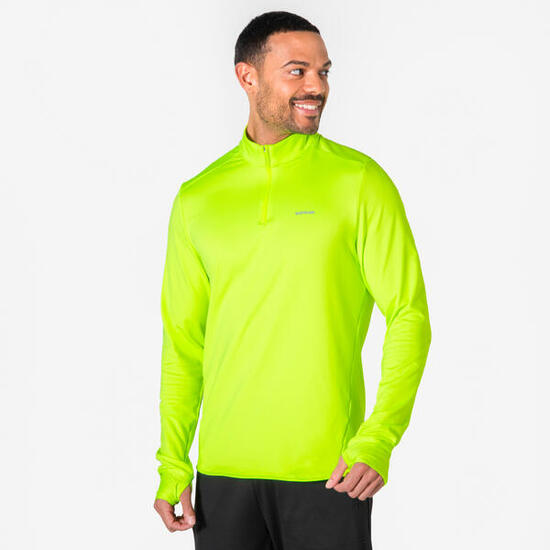 T-shirt running visibilité manches longues chaud homme - Warm Day Visibility