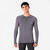 T-shirt de running manches longues slim Homme-Kiprun Run 500 sans couture violet
