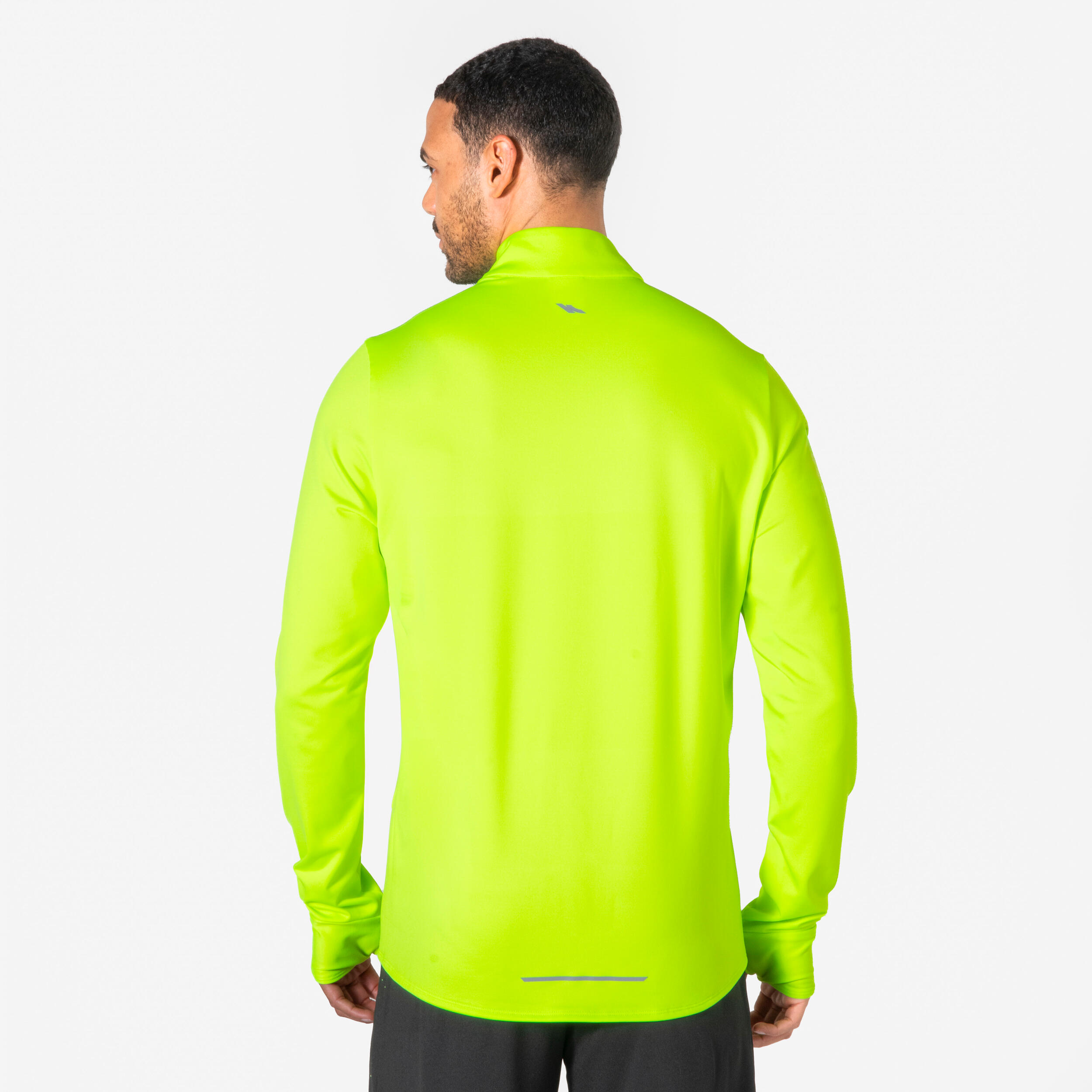 Bluza do biegania męska Kalenji Run 100 Warm Visibilite 6/14