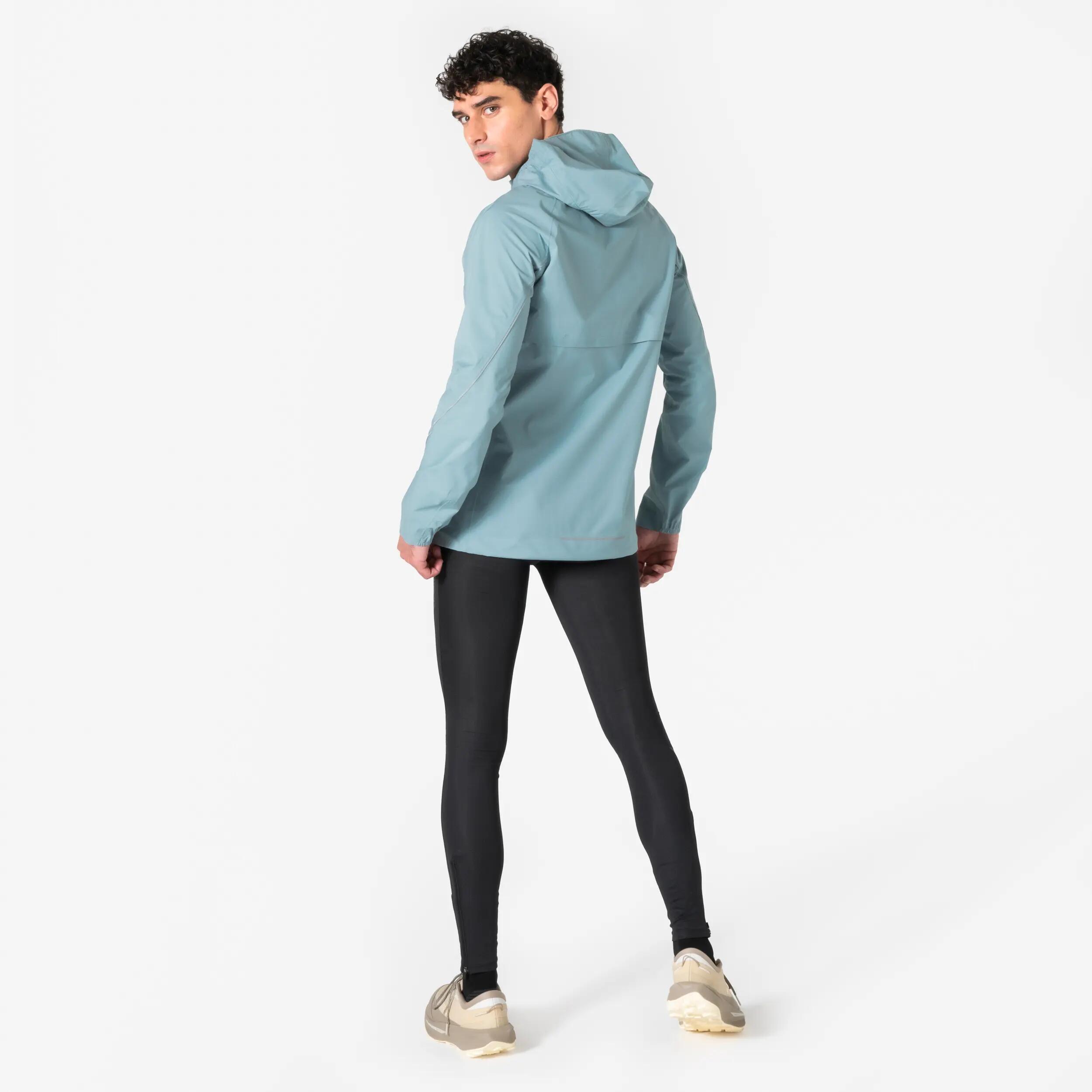 Chaqueta impermeable de running trail Hombre - KIPRUN Run Flow azul  18/20