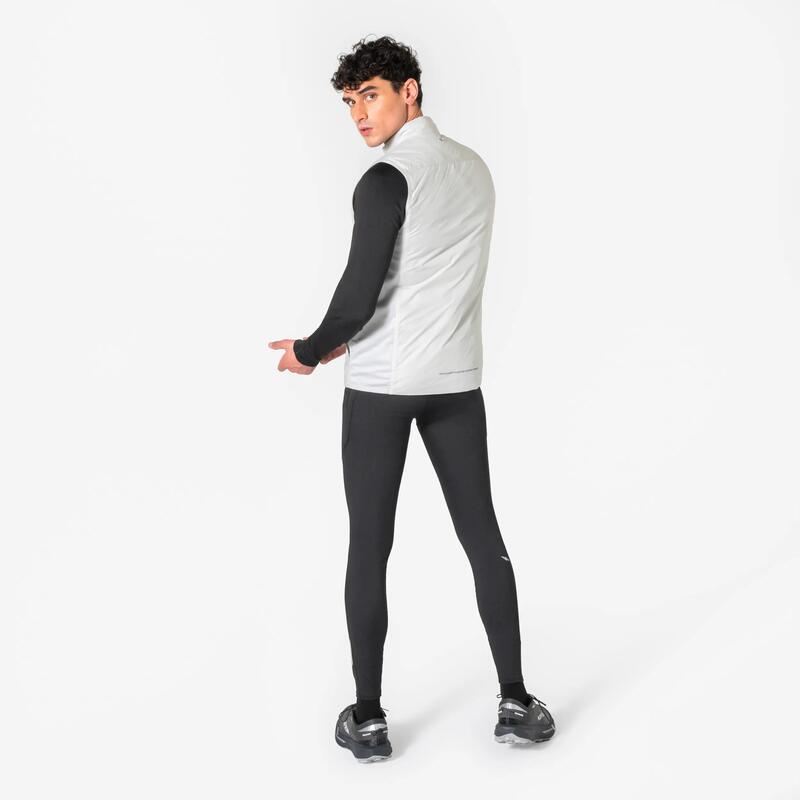 Erkek Koşu Yeleği - Gri - Kiprun SL 500 Warm