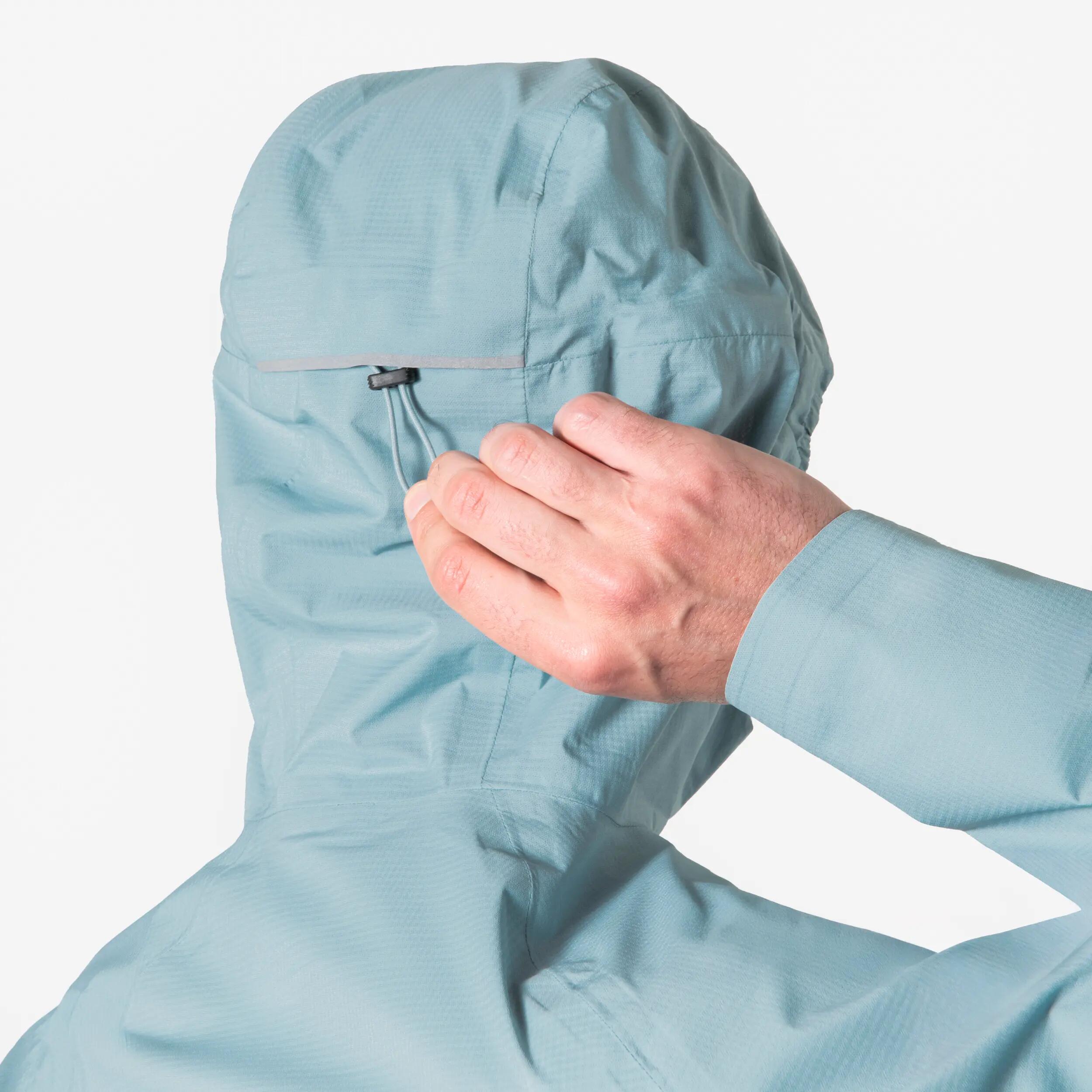 Chaqueta impermeable de running trail Hombre - KIPRUN Run Flow azul  12/20