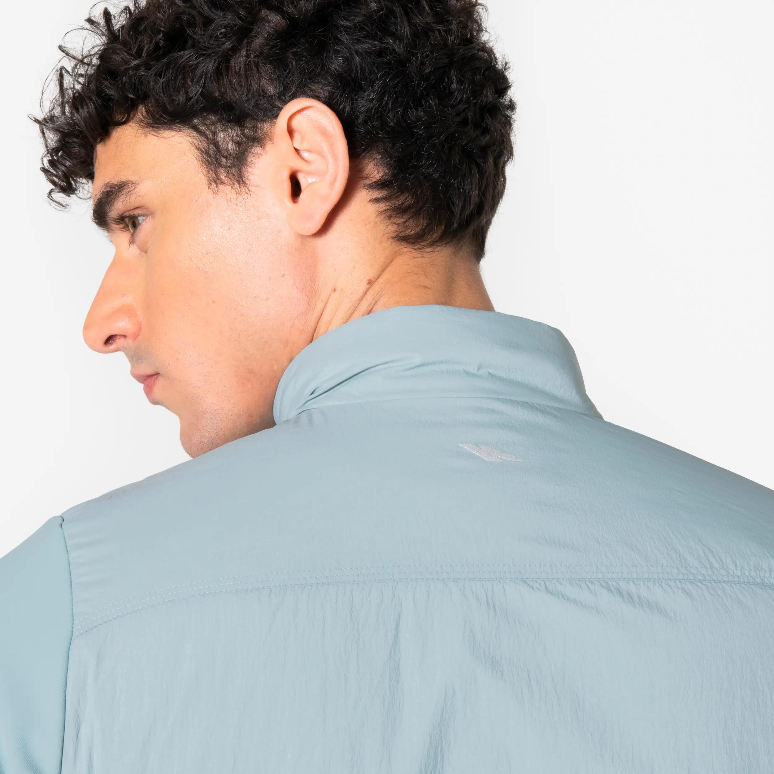 Manteau de course à pied chaud et respirant homme, Run Flow 9/11