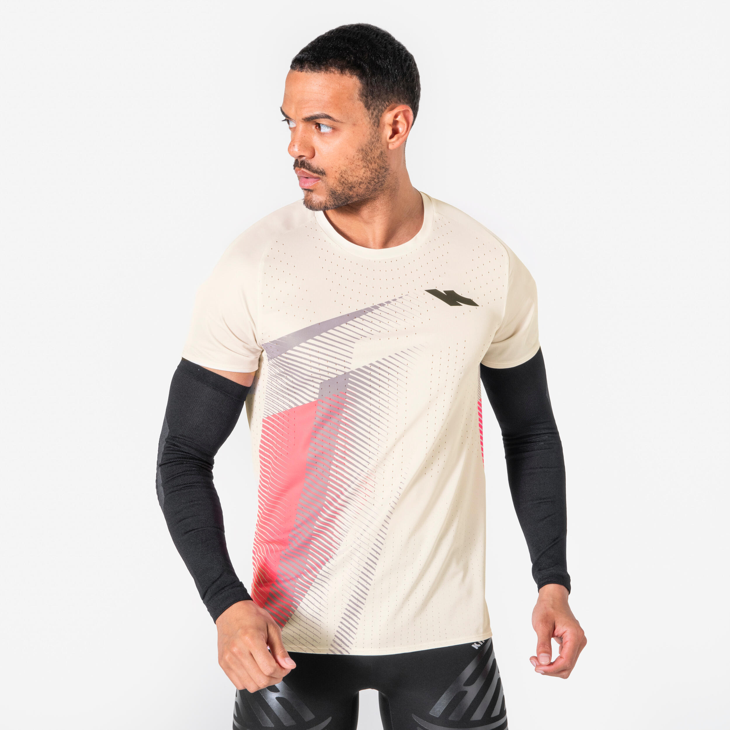 Kiprun Manchettes Running Homme Femme Kiprun Noir