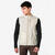 Veste de running coupe vent sans manche Homme, KIPRUN Run Flow Beige