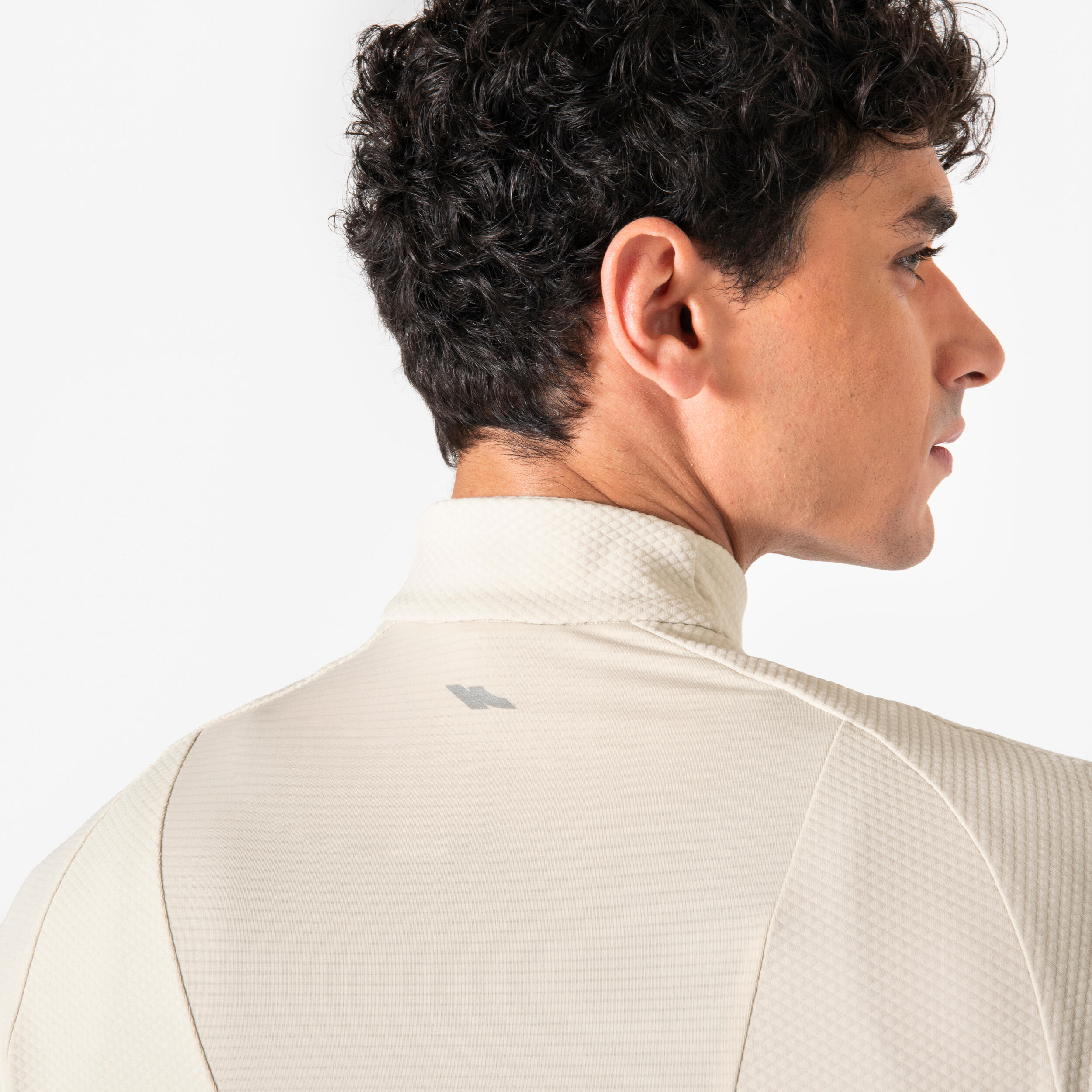 Chandail de course chaud à manches longues et demi-zip homme, Run 900 8/10