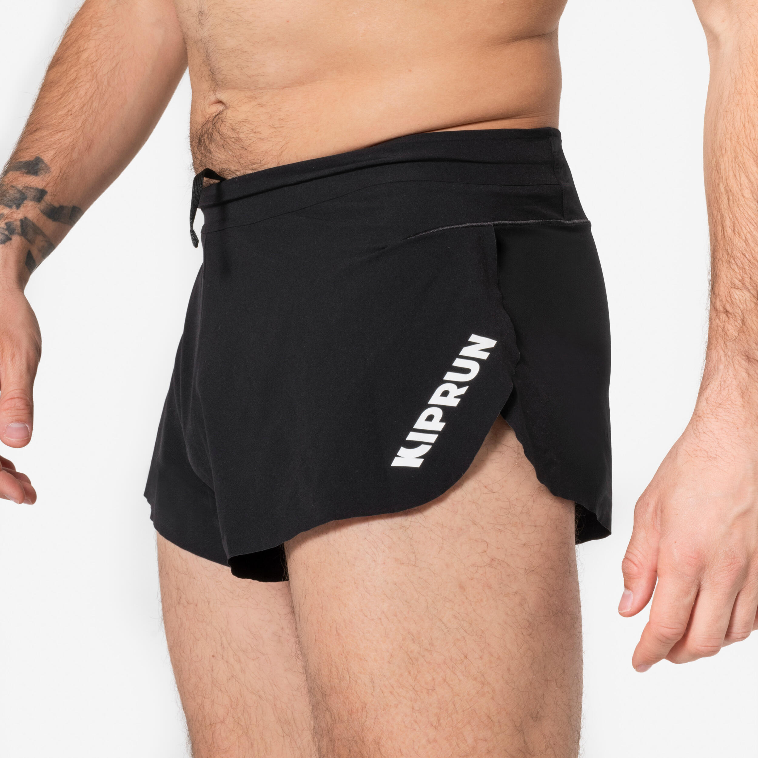 Calções de Corrida Homem, Kiprun Run 900 Proteam preto 4/13