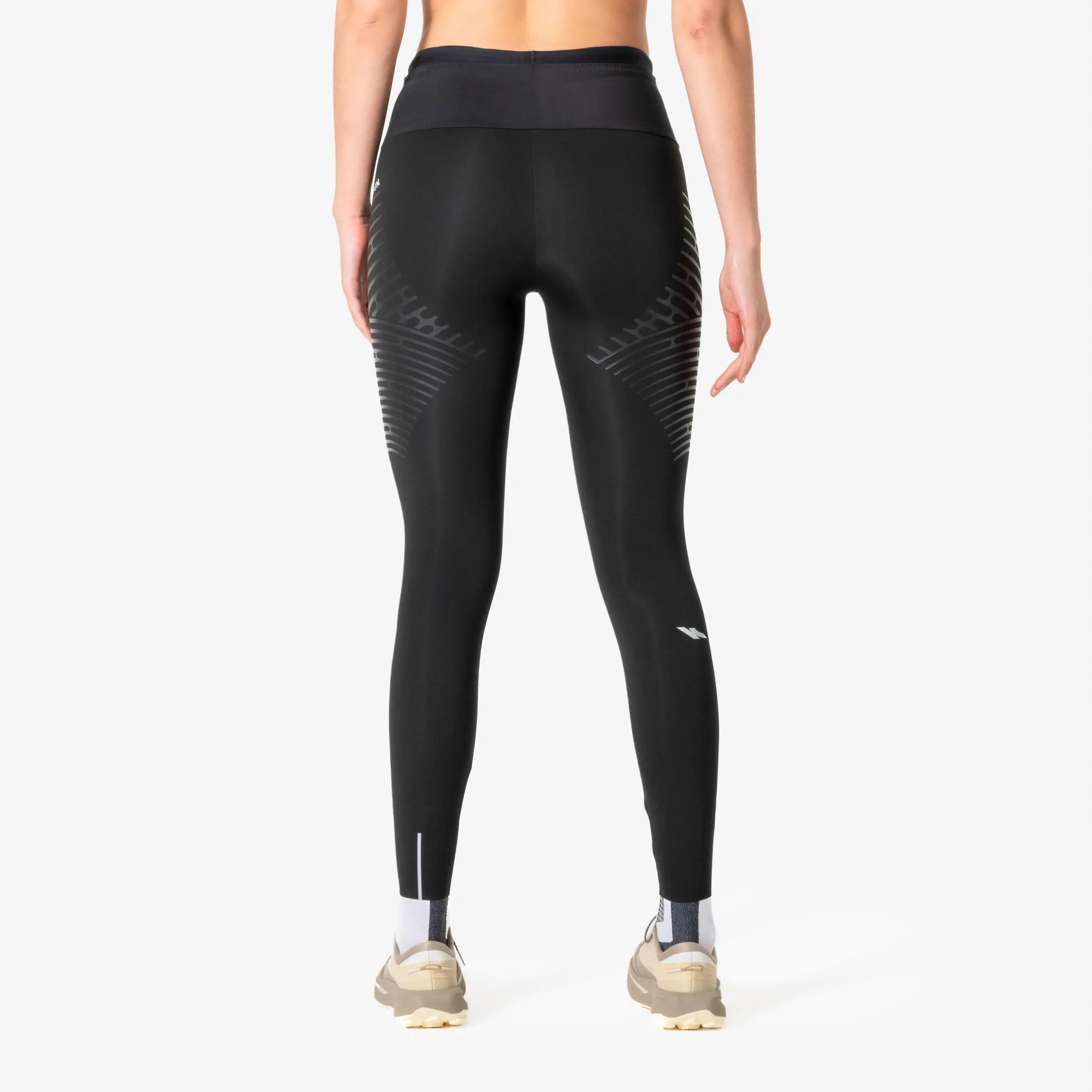 Legging running femme Rheon Kiprun noir 2/15