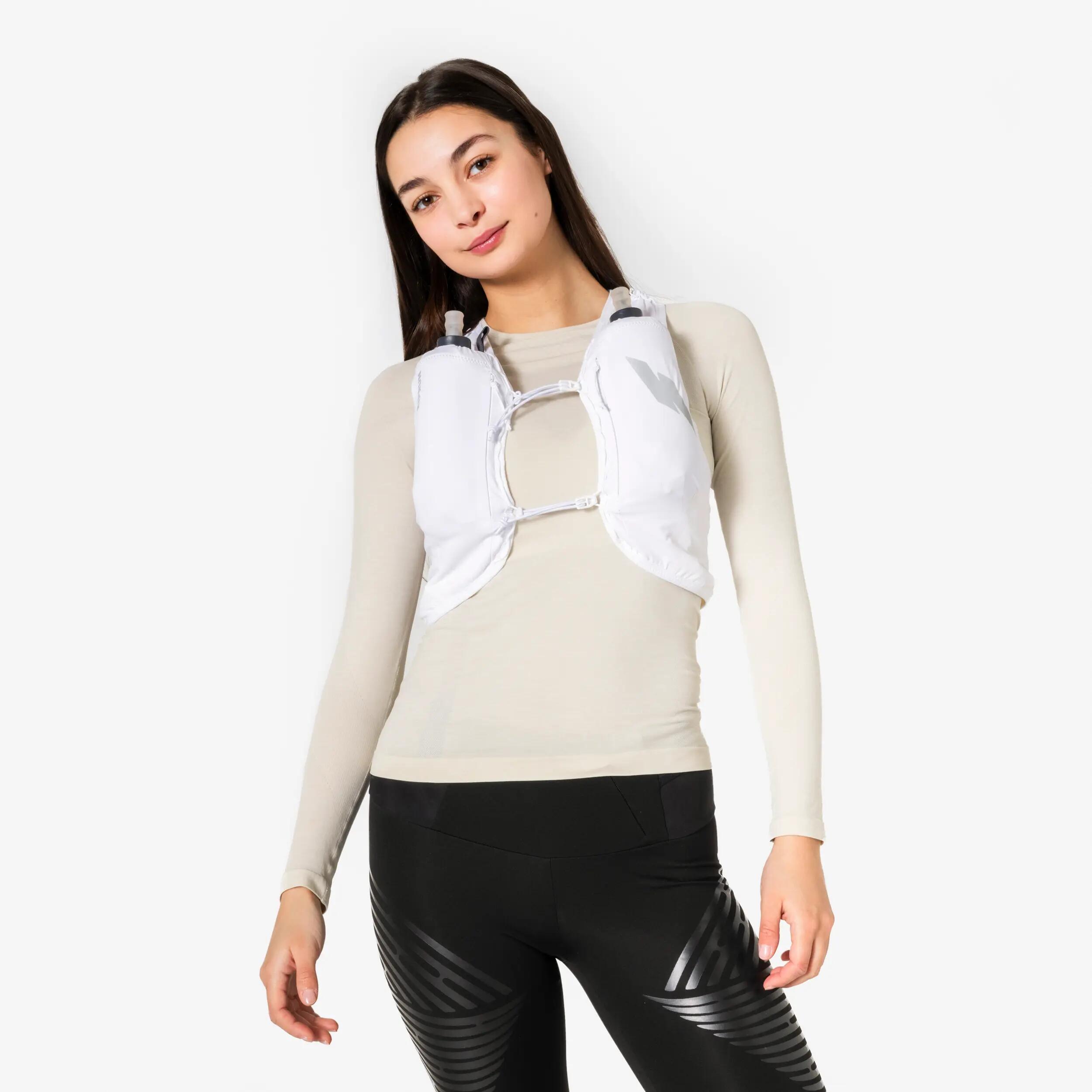 Kamizelka do biegania unisex Kiprun Proteam 10 na softflaski 13/14