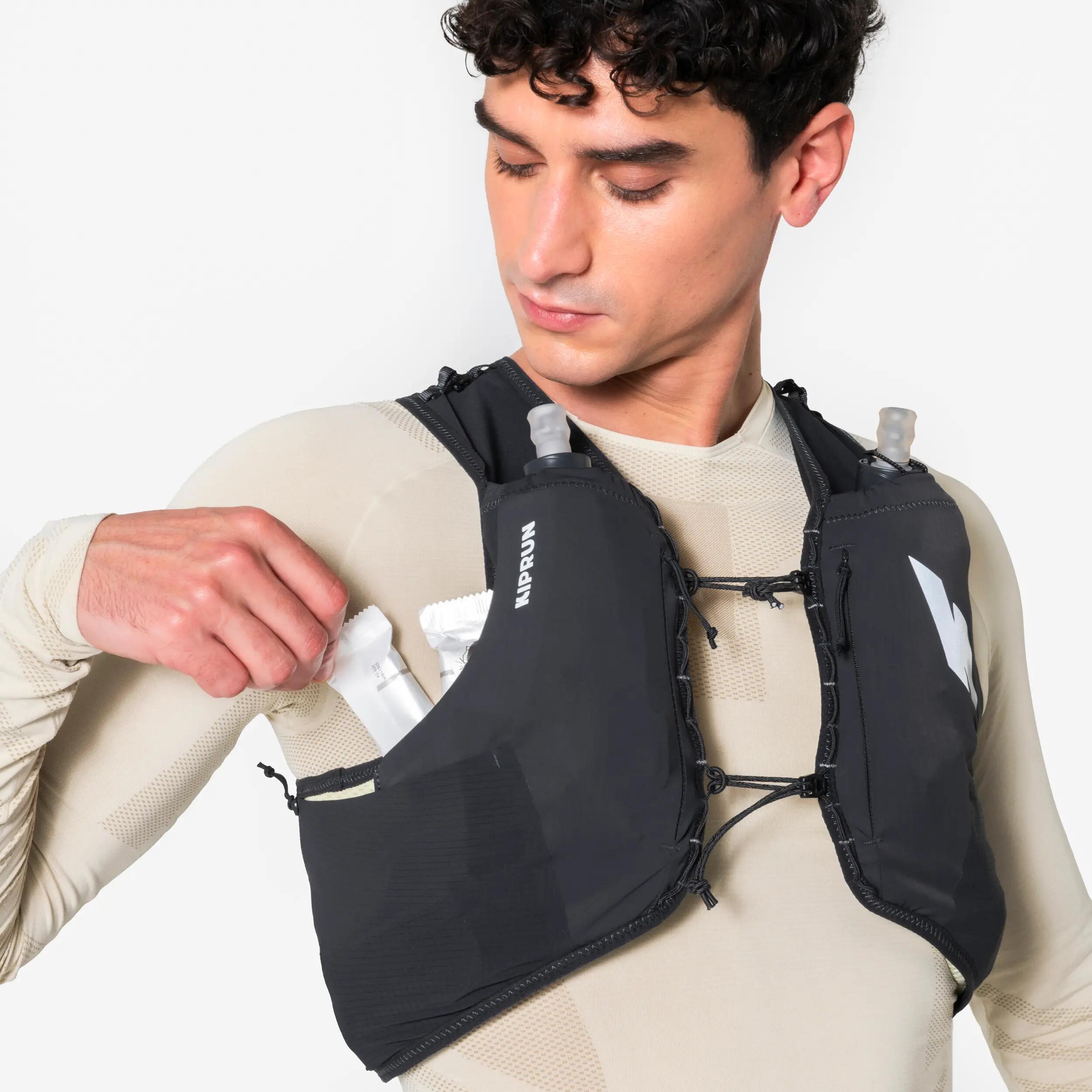 Vestă de hidratare pentru alergare unisex - KIPRUN PROTEAM 5 Gri 13/22