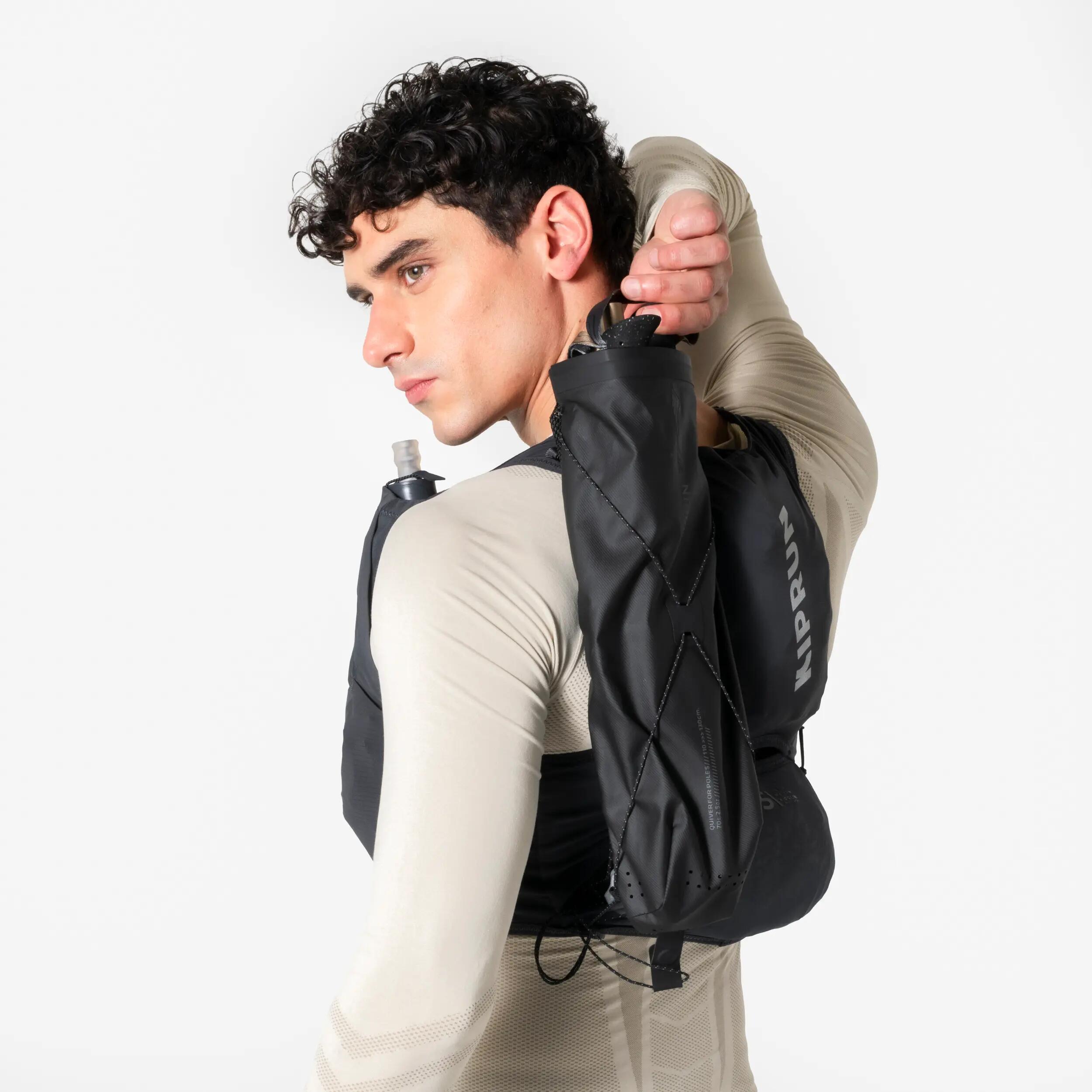 Vestă de hidratare pentru alergare unisex - KIPRUN PROTEAM 5 Gri 19/22