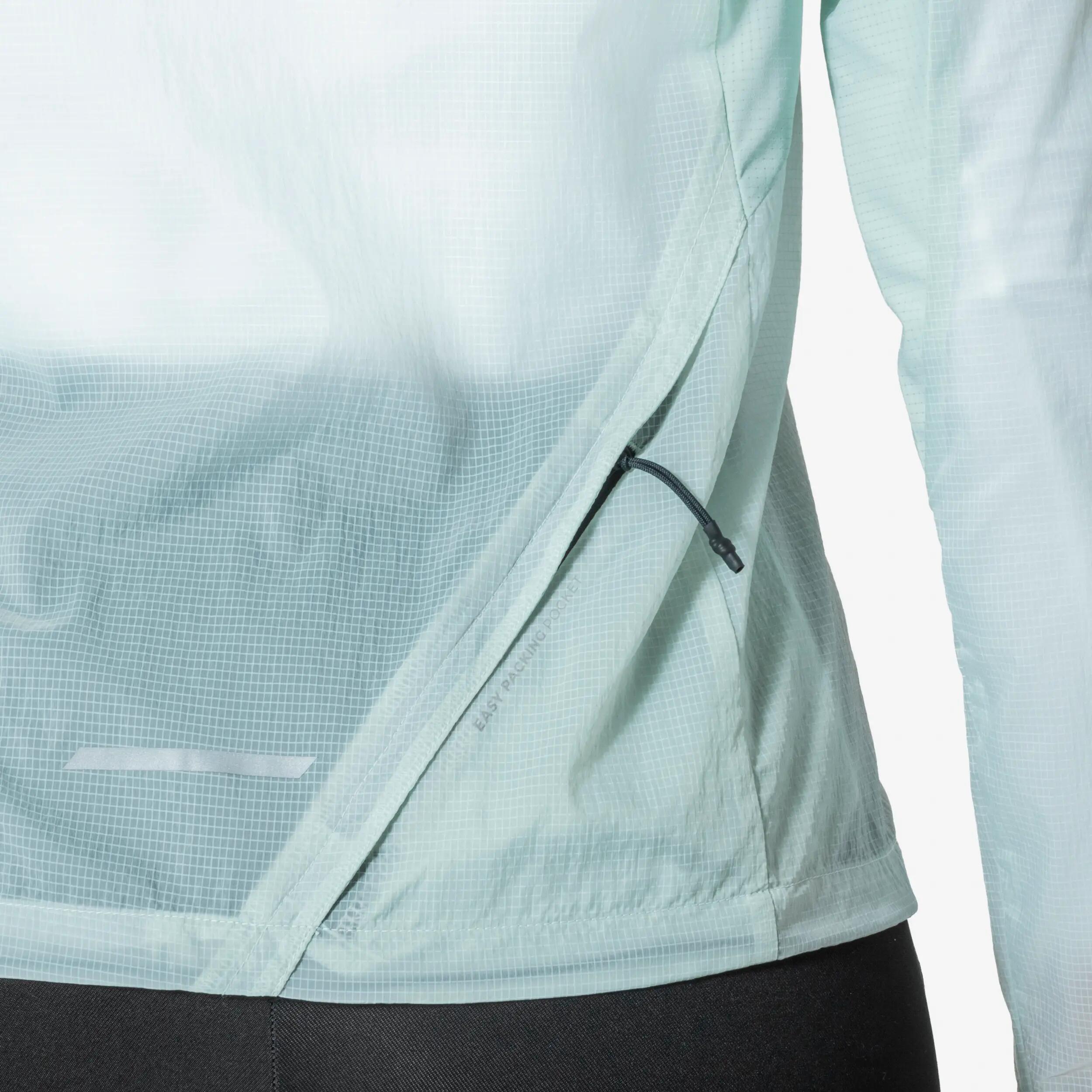 Manteau de course à pied coupe-vent femme, Run 500 9/13