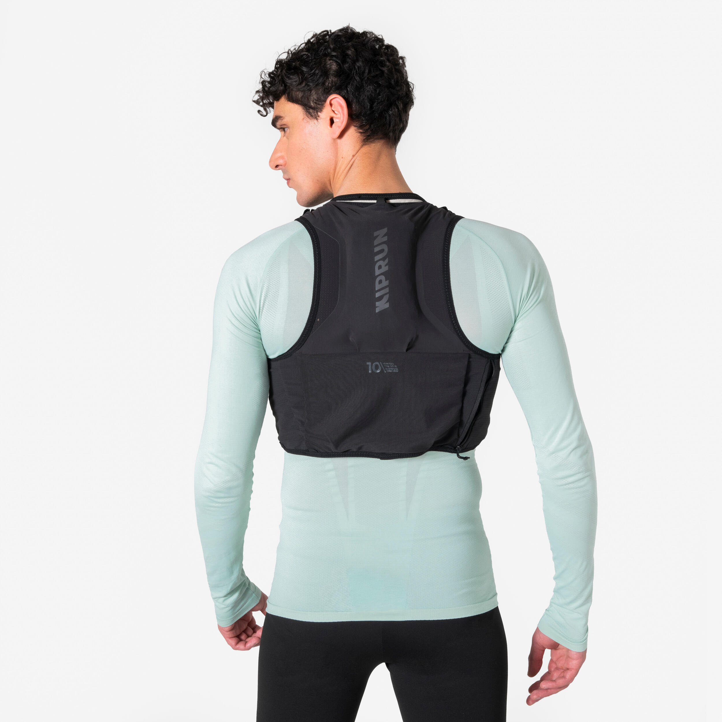 Gilet d'hydratation running unisexe - KIPRUN PROTEAM 10 noir 5/20