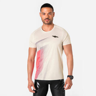 Men's running T-shirt, Kiprun PROTEAM - White