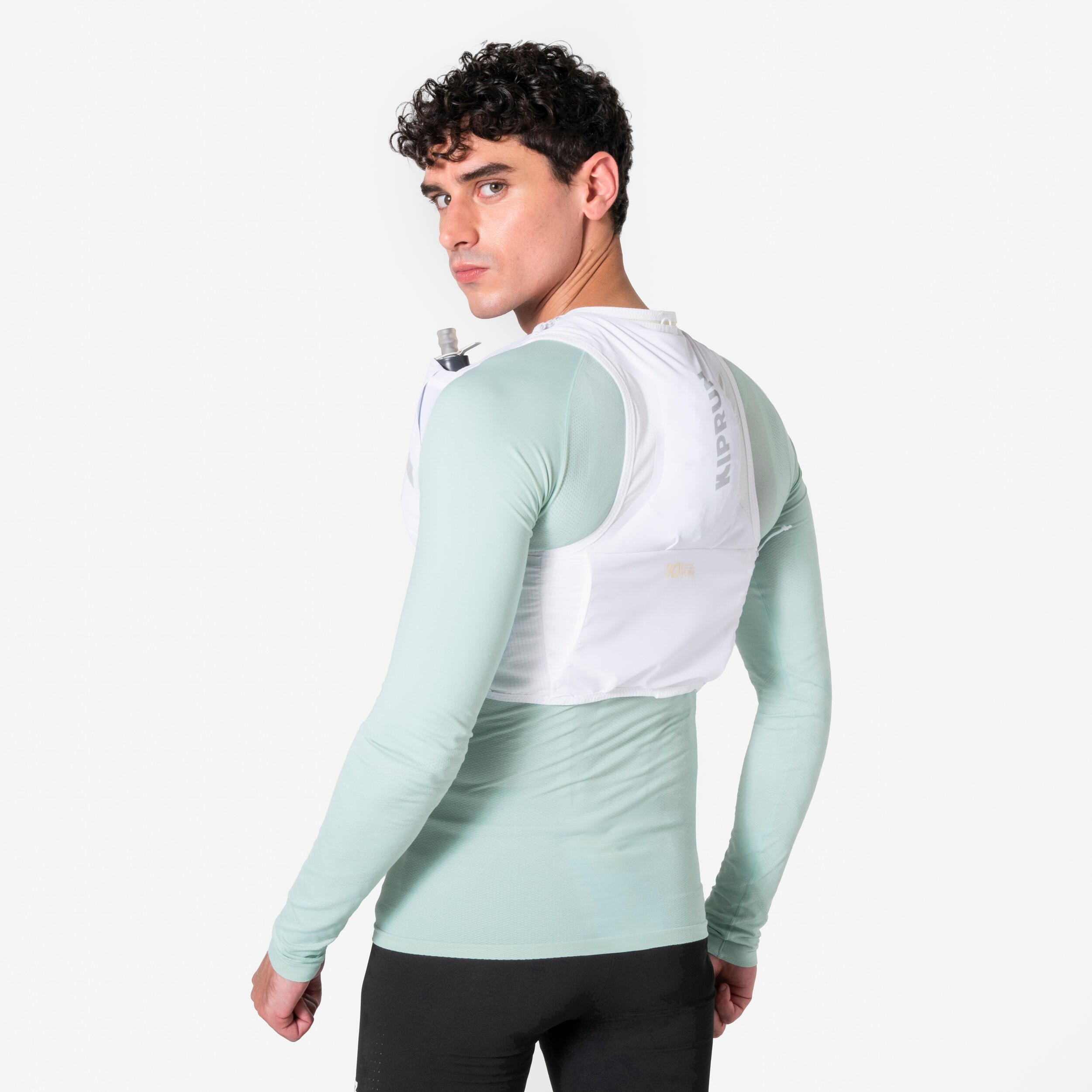 Colete de hidratação corrida - KIPRUN PROTEAM 10 branco 4/14