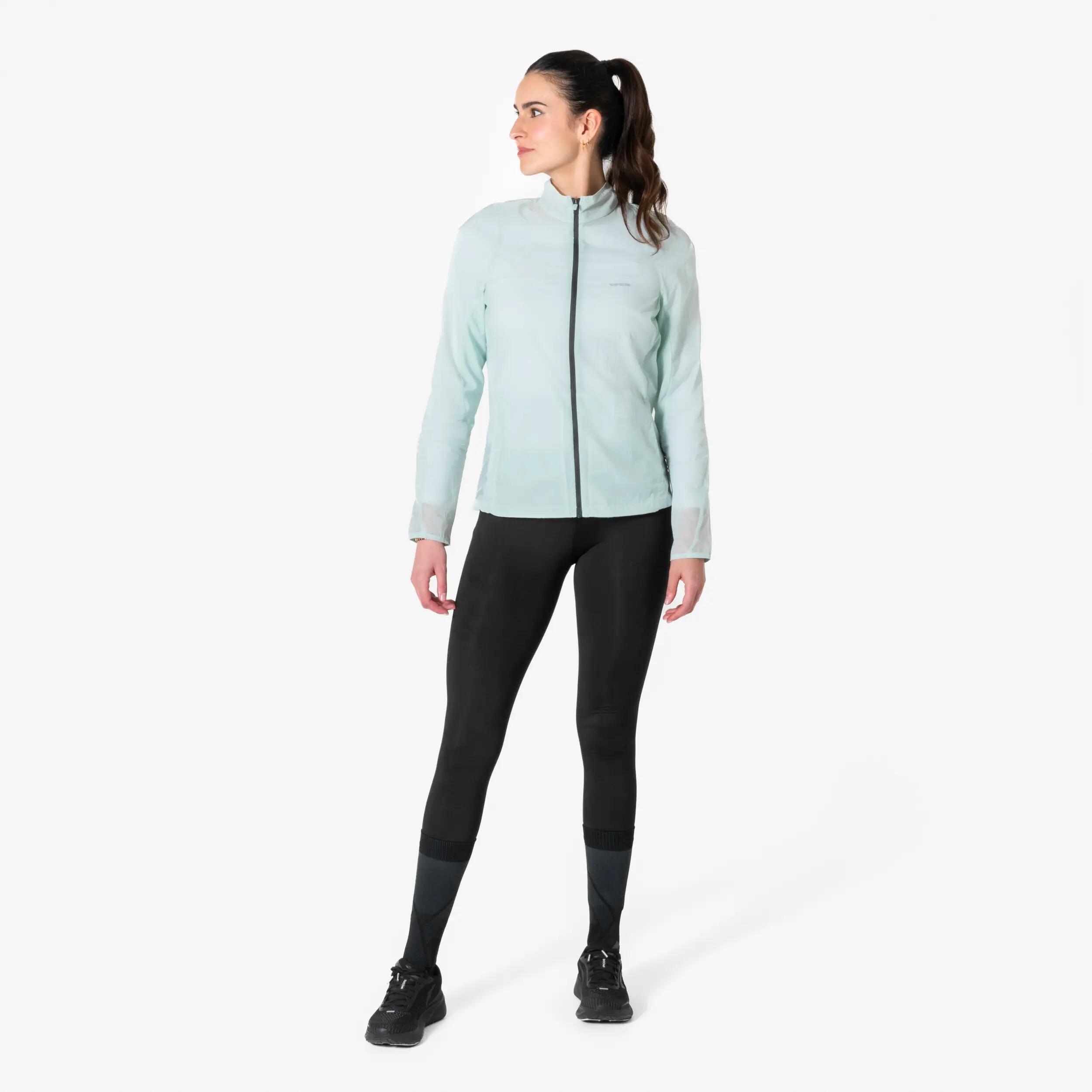 Manteau de course à pied coupe-vent femme, Run 500 3/13