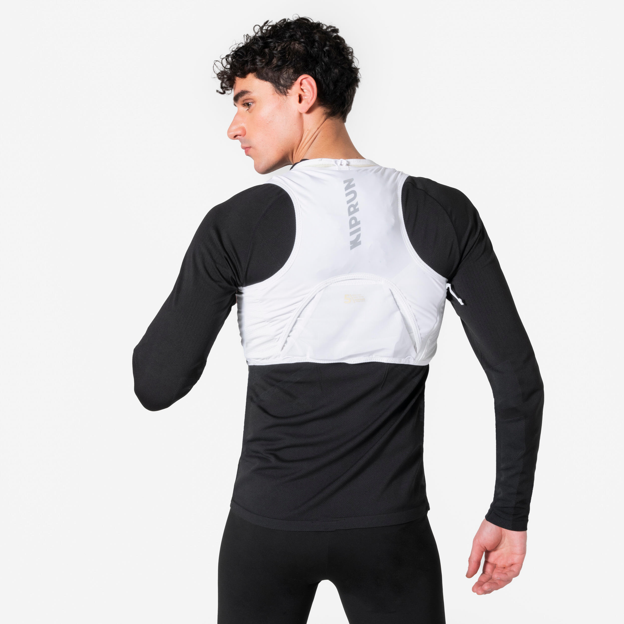 Kamizelka do biegania unisex Kiprun Proteam 5 na softflaski