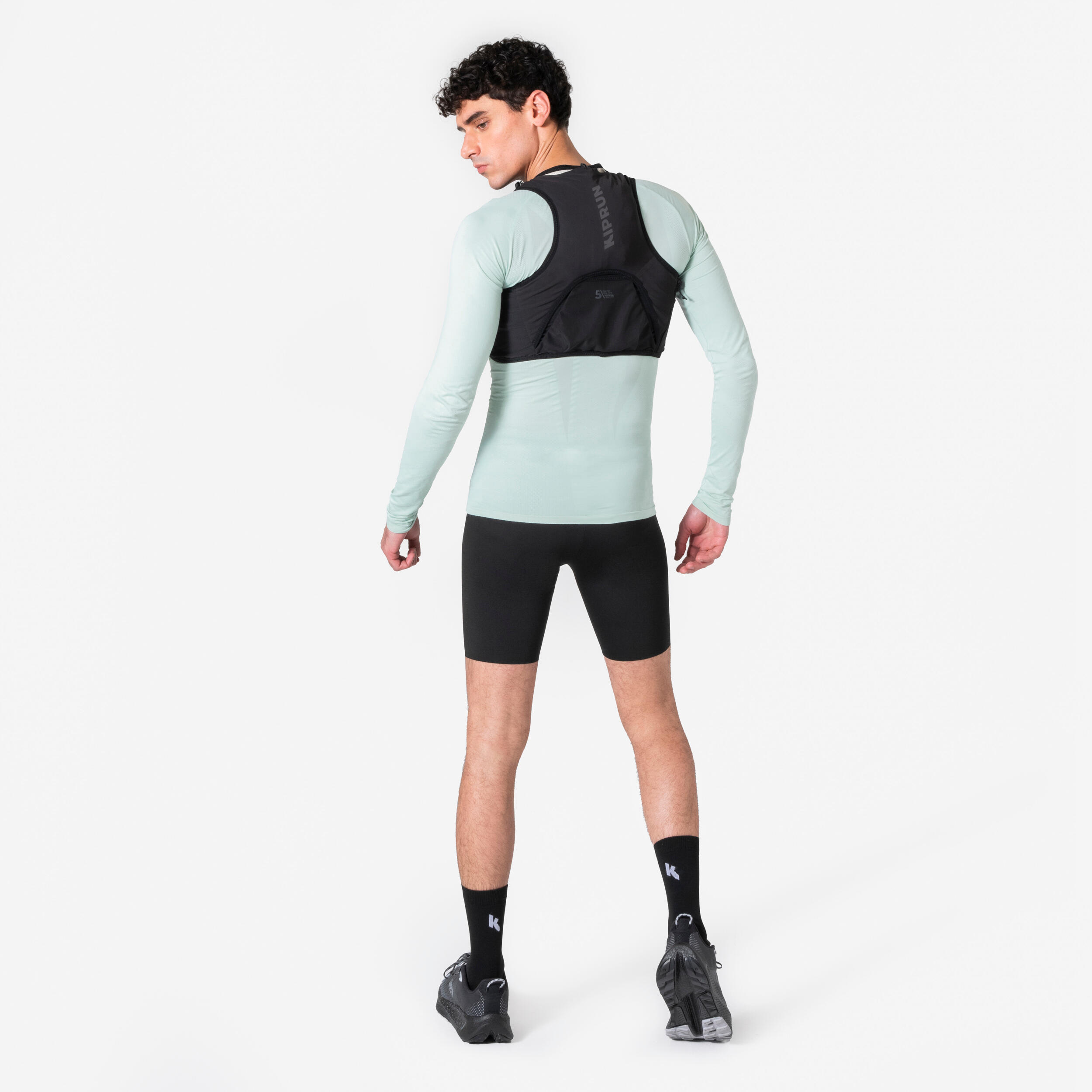 Lauf-Hydrationsweste Unisex - Kiprun Proteam 5 schwarz 17/17