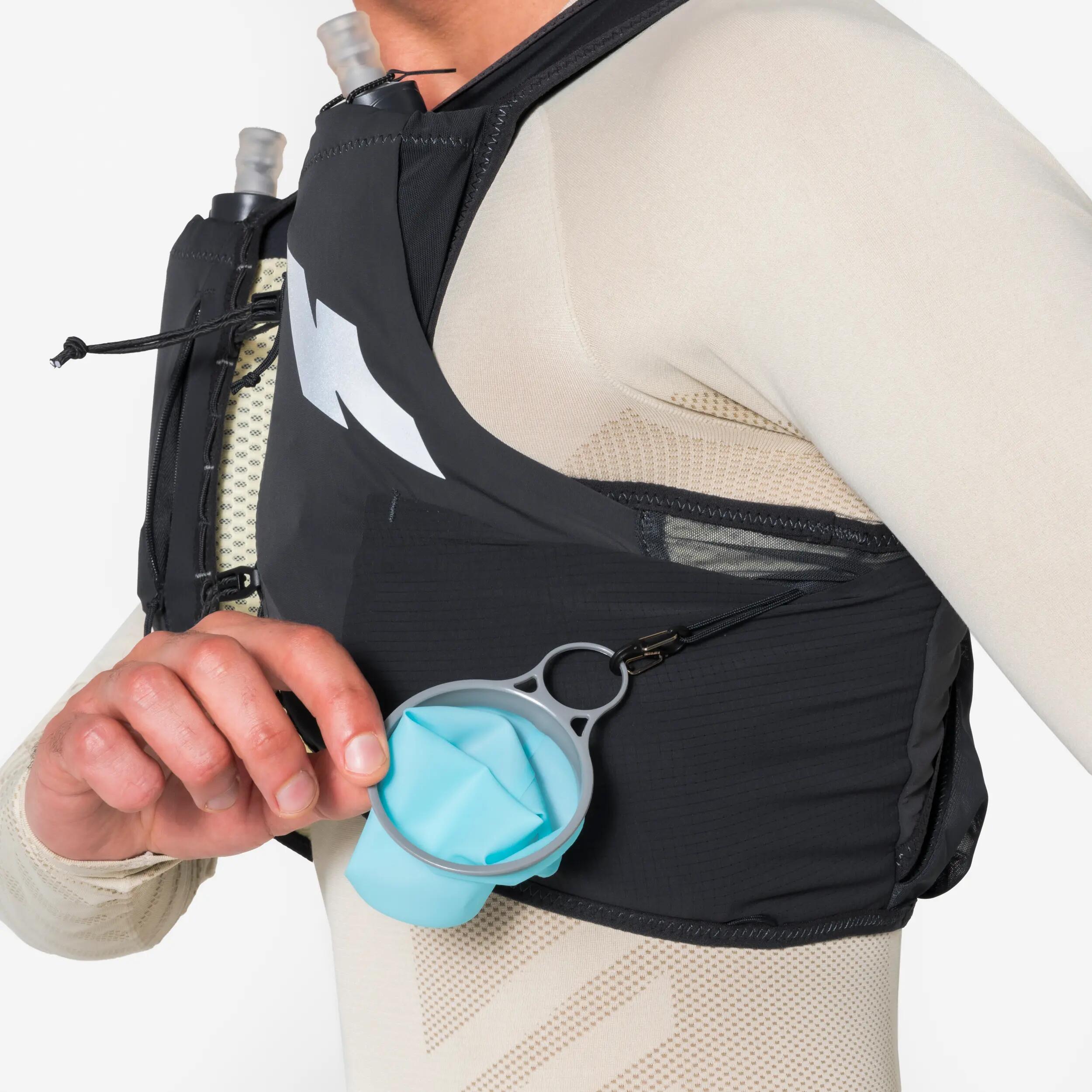 Vestă de hidratare pentru alergare unisex - KIPRUN PROTEAM 5 Gri 15/22