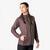 Veste running imperméable Femme, Kiprun Run Rain 900 marron